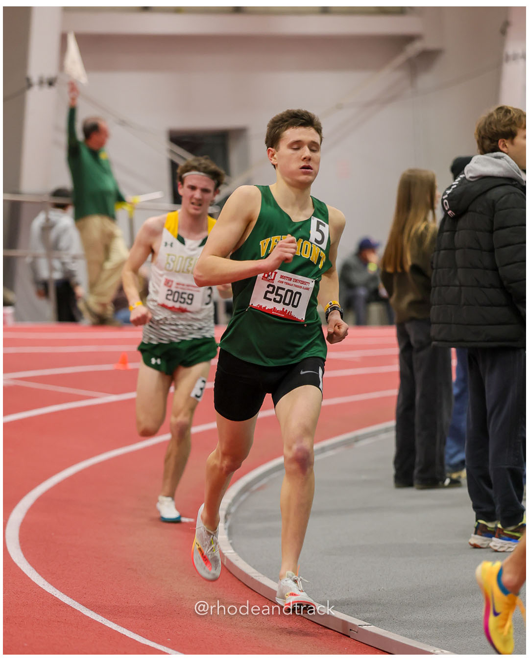 Mele-Kean Forrest, Vermont; Passalugo Jake, Siena - 2026 Boston University Terrier Classic - Boston University - Boston, Massachusetts - January 31, 2026 File: ./260131-2026-BU-Terrier-Classic-photos-486-296A8685.jpg Mele-Kean Forrest, Vermont; Passalugo Jake, Siena - 2026 Boston University Terrier Classic - Boston University - Boston, Massachusetts - Ja…