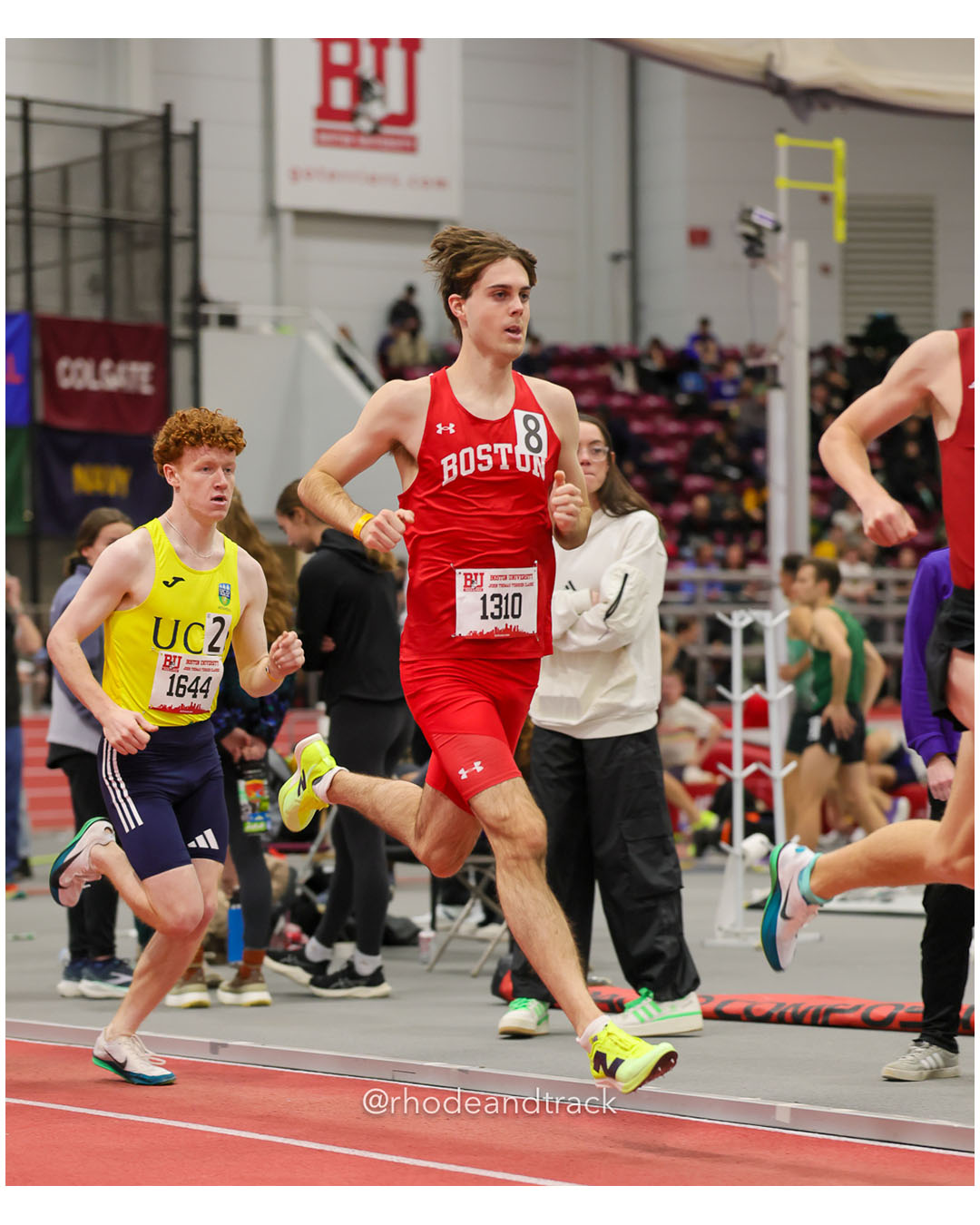 Lughaidh Mallon, Ireland, 1 Mile INVITE, 3:56.34 - Karsen Vesty, Boston University, 1 Mile INVITE, 4:00.16 - 2026 Boston University Terrier Classic - Boston University - Boston, Massachusetts - January 31, 2026 File: ./260131-2026-BU-Terrier-Classic-photos-78-296A3884.jpg Lughaidh Mallon, Ireland, 1 Mile INVITE, 3:56.34 - Karsen Vesty, Boston University, 1 Mile INVITE, 4:00.16 - 2026 Boston University Terrier…