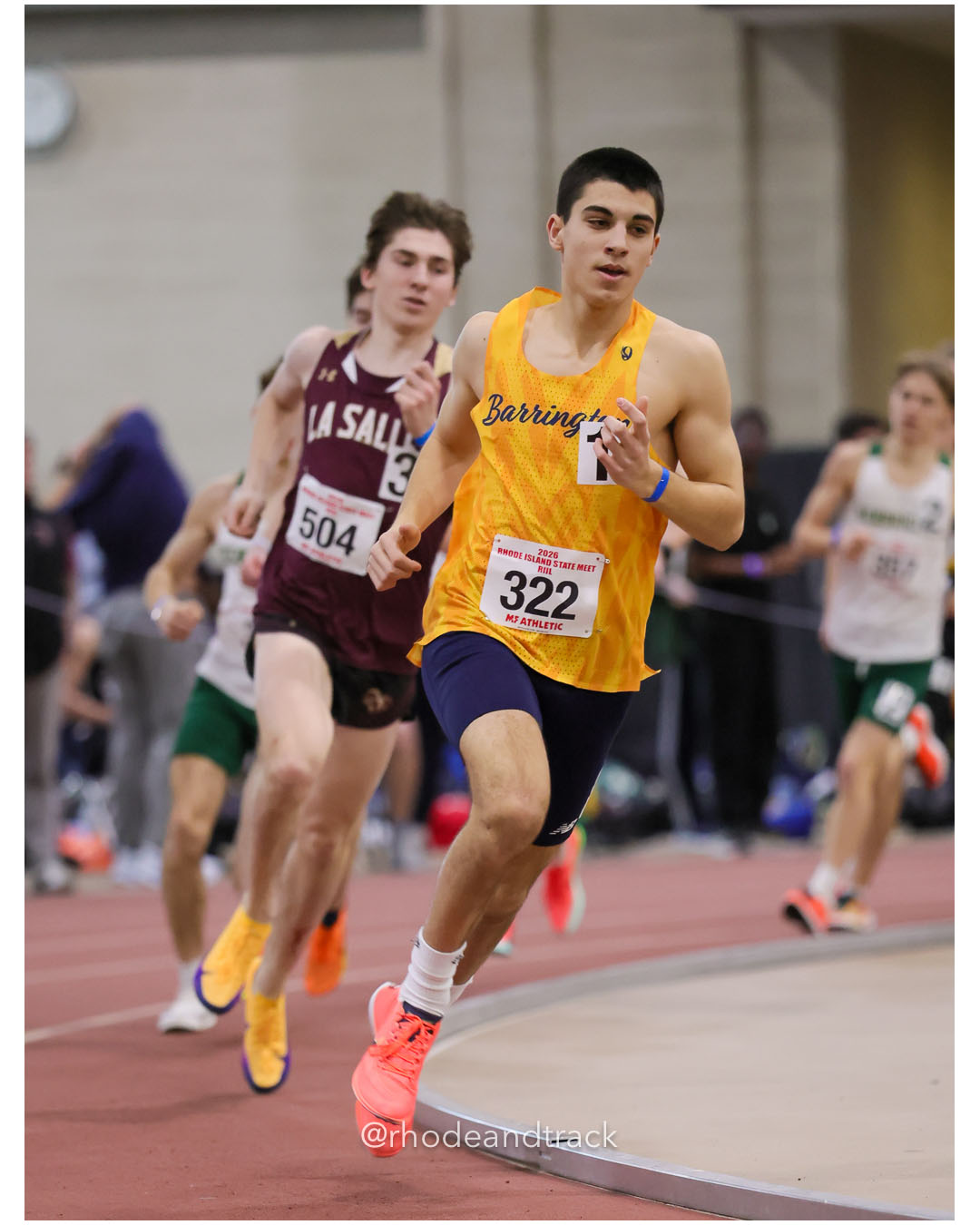 2026 Rhode Island Indoor Track State Championships - PCTA - Providence, Rhode Island - February 14, 2026 – 2026 RI State Championships – Fe…
