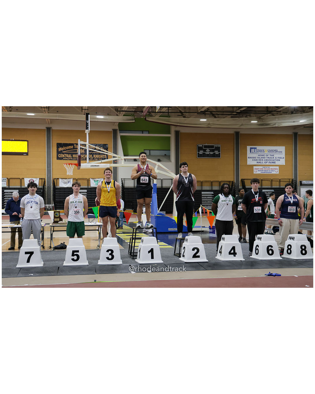 2026 Rhode Island Indoor Track State Championships - PCTA - Providence, Rhode Island - February 14, 2026 – 2026 RI State Championships – Fe…