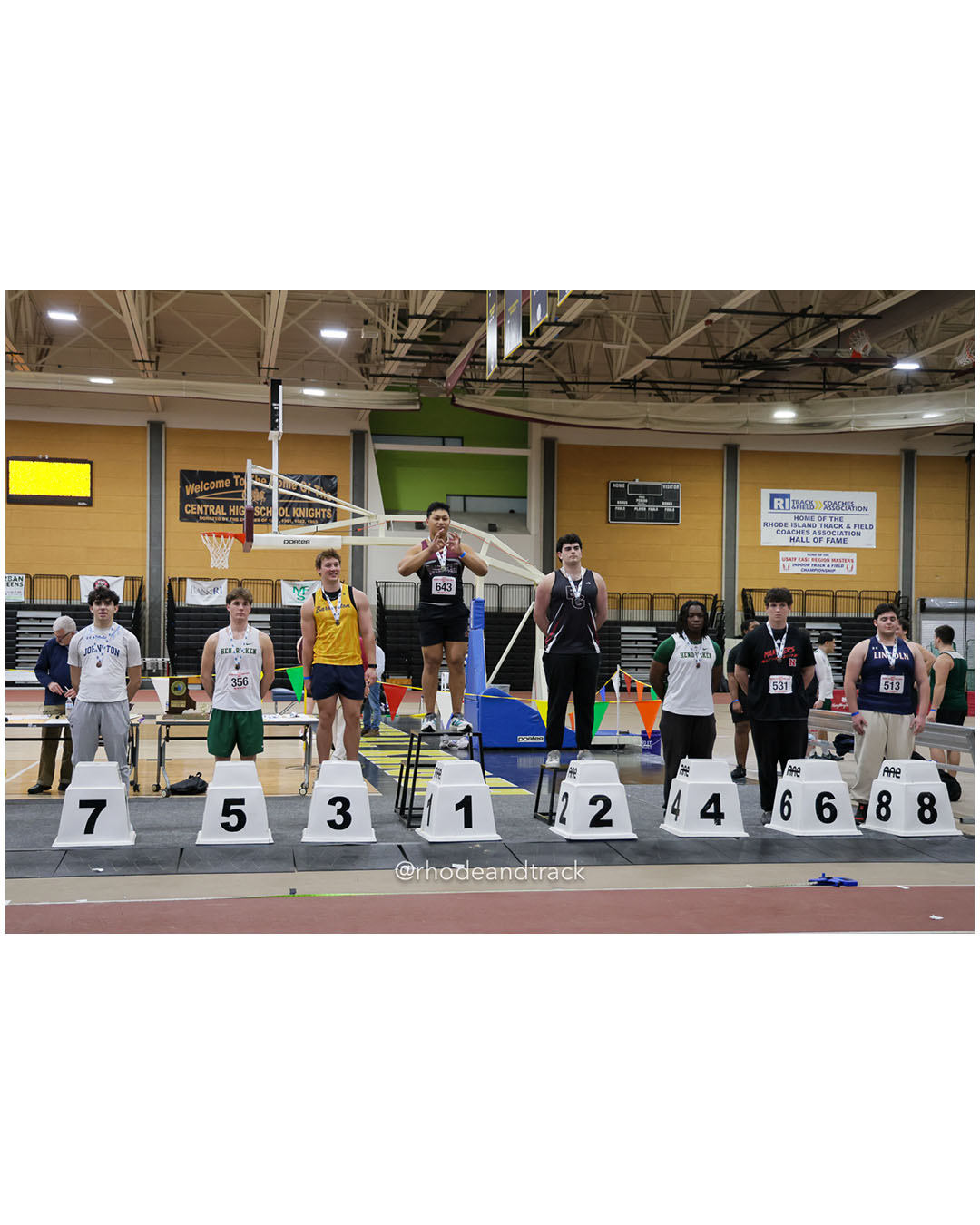 2026 Rhode Island Indoor Track State Championships - PCTA - Providence, Rhode Island - February 14, 2026 – 2026 RI State Championships – Fe…