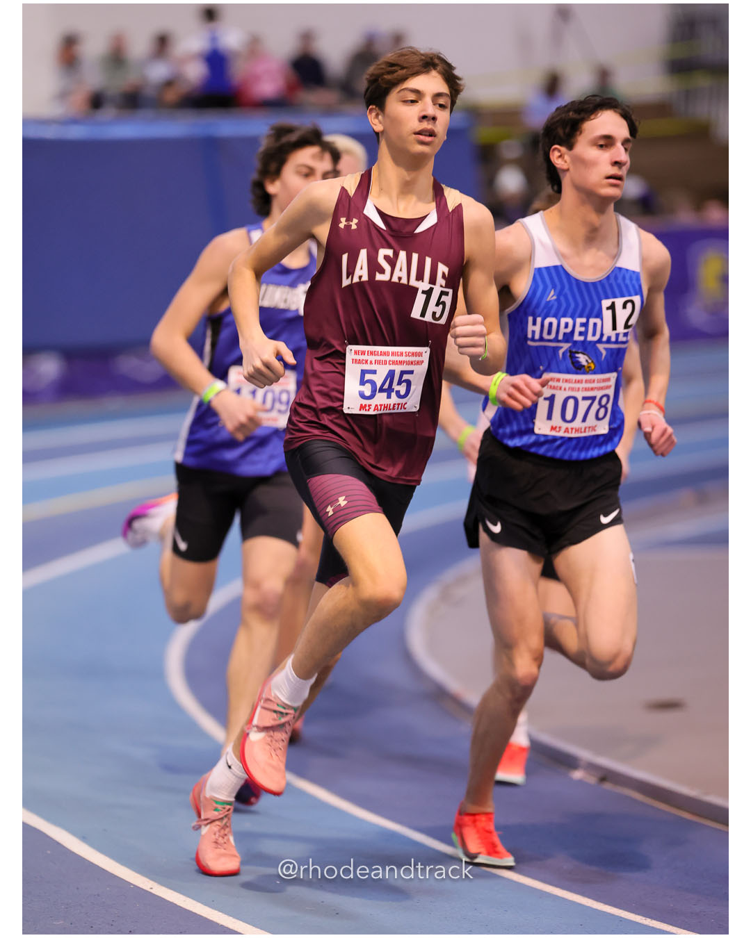 La Salle Academy - 2026 New England Indoor Track and Field Championships - Reggie Lewis Center - Boston, Massachusetts - February 28, 2026…