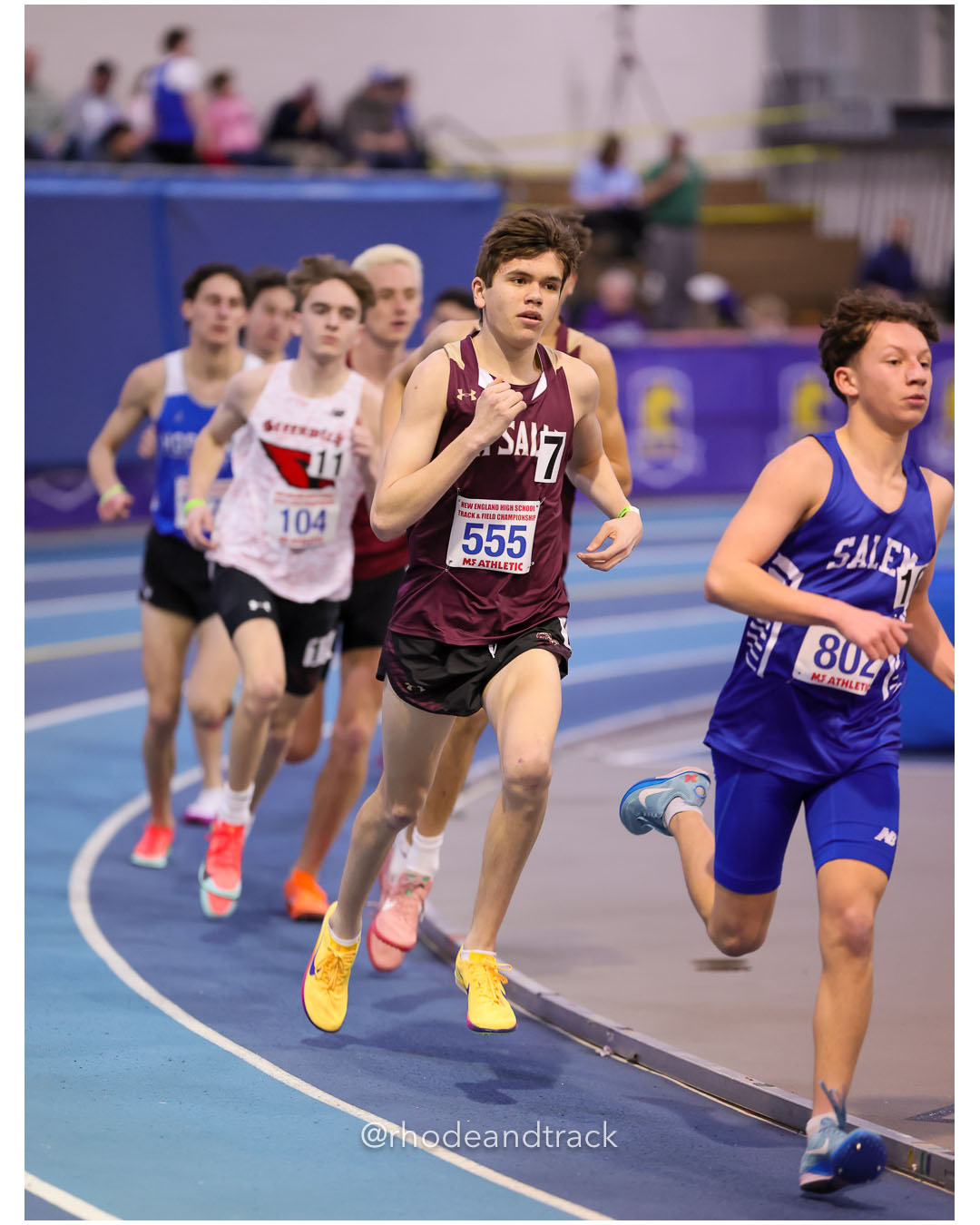 La Salle Academy - 2026 New England Indoor Track and Field Championships - Reggie Lewis Center - Boston, Massachusetts - February 28, 2026…