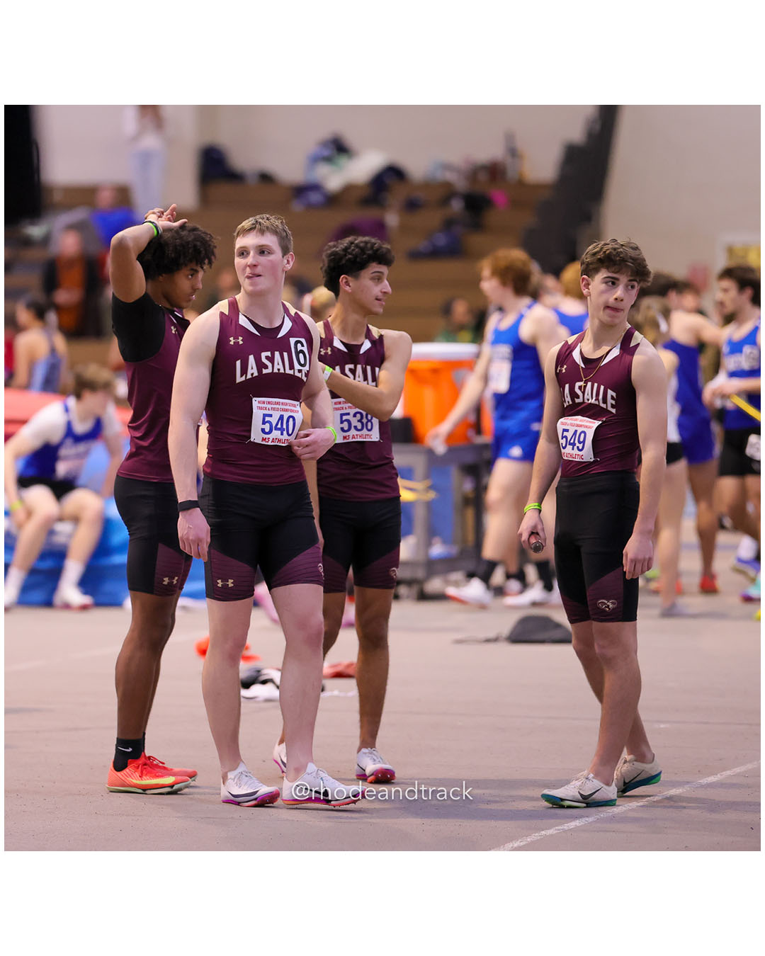 La Salle Academy - 2026 New England Indoor Track and Field Championships - Reggie Lewis Center - Boston, Massachusetts - February 28, 2026 File: ./260228-2026-New-England-Indoor-Track-Championships-Reggie-Lewis-148-296A9537.jpg La Salle Academy - 2026 New England Indoor Track and Field Championships - Reggie Lewis Center - Boston, Massachusetts - February 28, 2026…