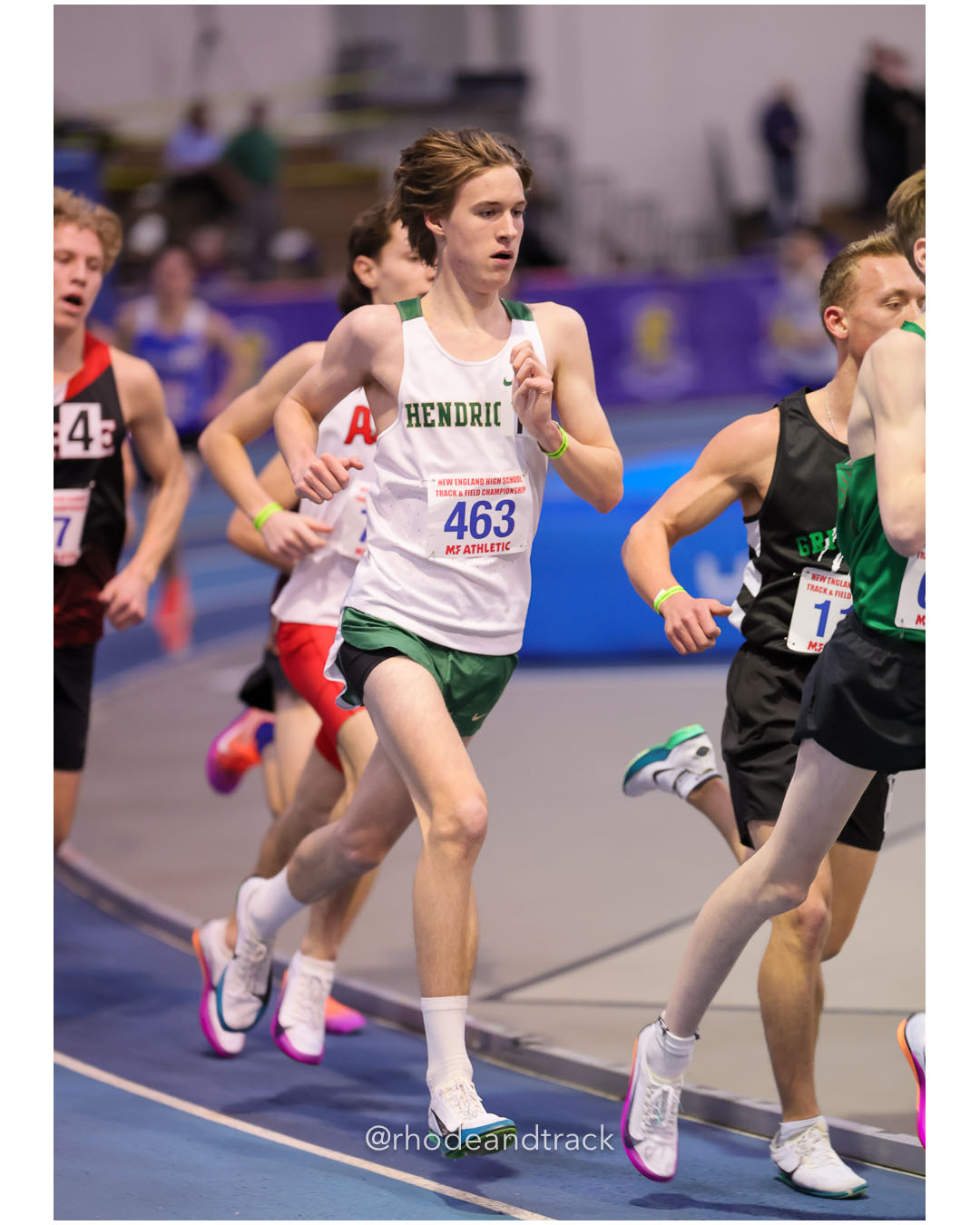 Bishop Hendricken - 2026 New England Indoor Track and Field Championships - Reggie Lewis Center - Boston, Massachusetts - February 28, 2026…