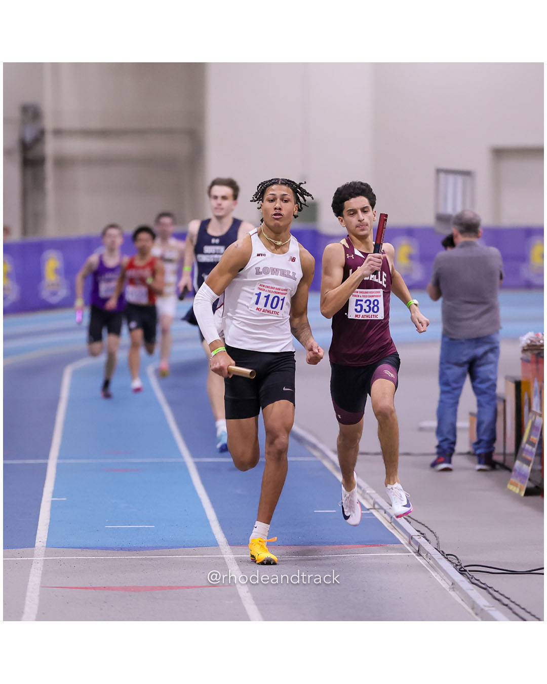 La Salle Academy - 2026 New England Indoor Track and Field Championships - Reggie Lewis Center - Boston, Massachusetts - February 28, 2026 File: ./260228-2026-New-England-Indoor-Track-Championships-Reggie-Lewis-175-296A9975.jpg La Salle Academy - 2026 New England Indoor Track and Field Championships - Reggie Lewis Center - Boston, Massachusetts - February 28, 2026…
