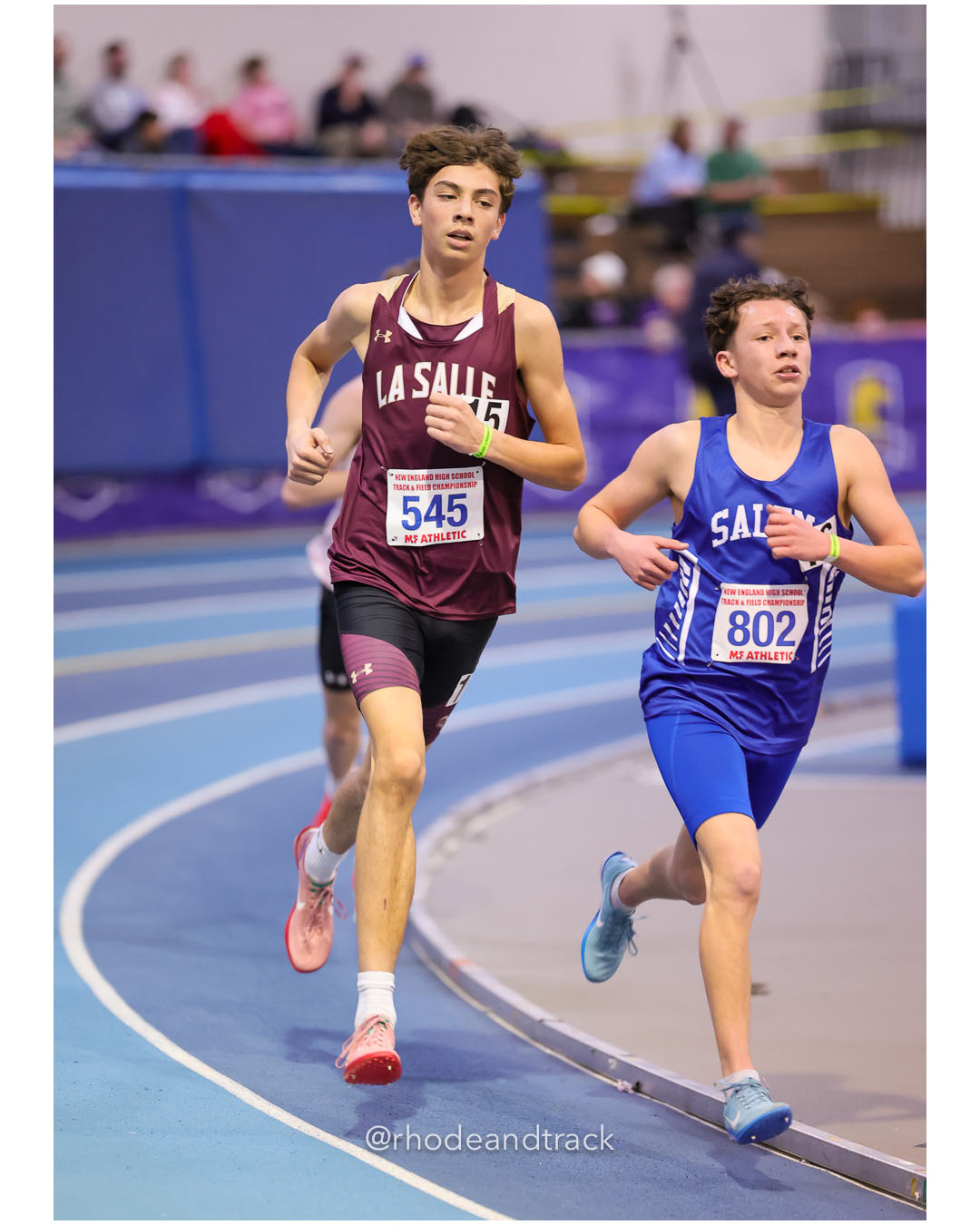 La Salle Academy - 2026 New England Indoor Track and Field Championships - Reggie Lewis Center - Boston, Massachusetts - February 28, 2026…