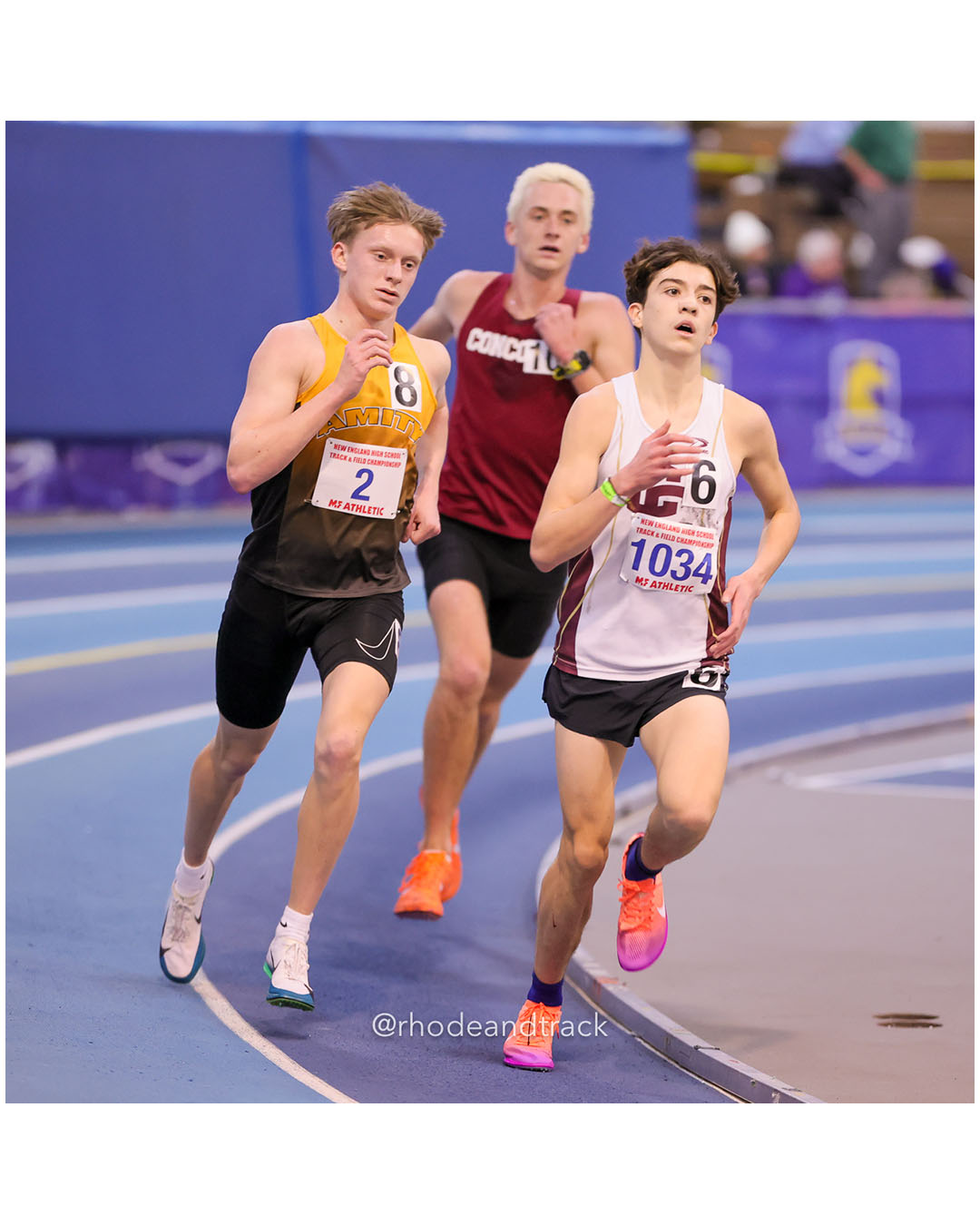 Luke Cushing - Amity - 2026 New England Indoor Track and Field Championships - Reggie Lewis Center - Boston, Massachusetts - February 28, 2…