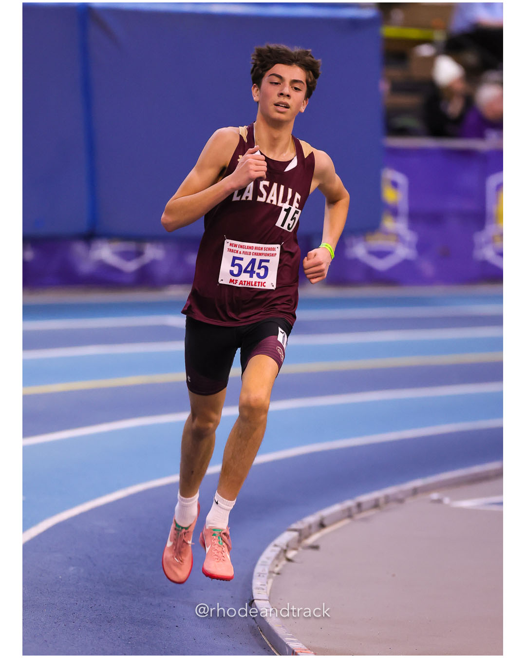 La Salle Academy - 2026 New England Indoor Track and Field Championships - Reggie Lewis Center - Boston, Massachusetts - February 28, 2026…