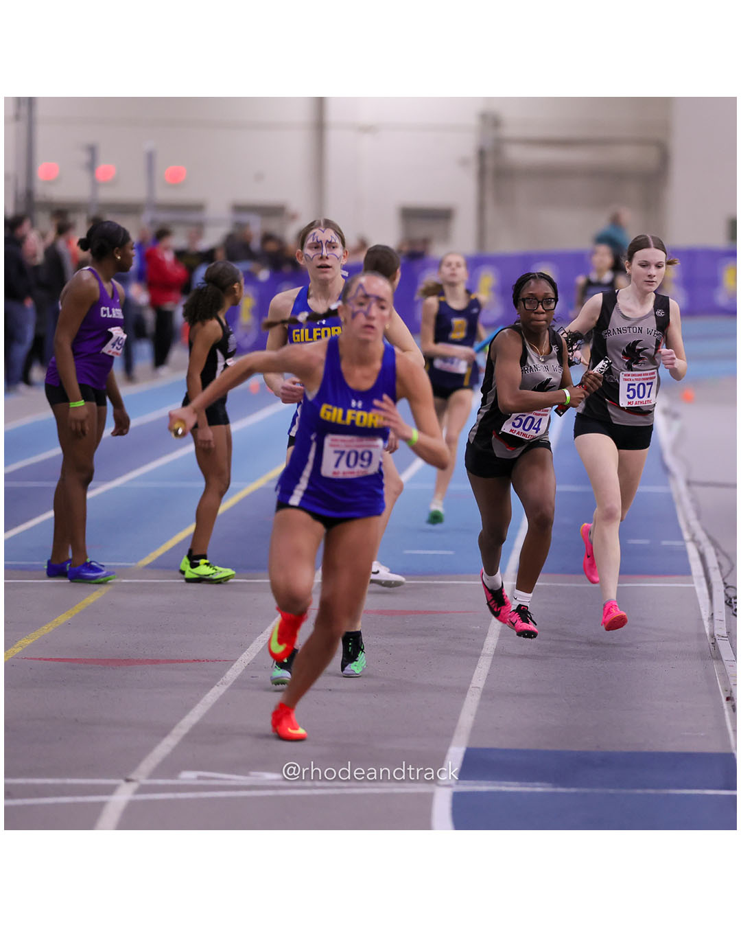 Cranston West - 2026 New England Indoor Track and Field Championships - Reggie Lewis Center - Boston, Massachusetts - February 28, 2026 – 2…