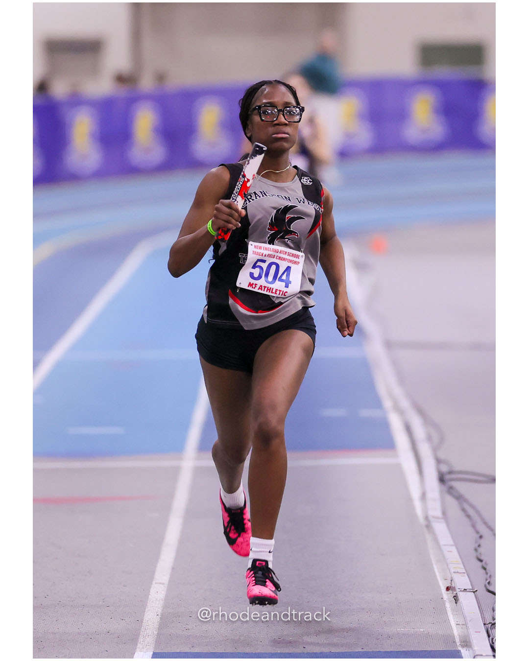 Cranston West -2026 New England Indoor Track and Field Championships - Reggie Lewis Center - Boston, Massachusetts - February 28, 2026 File: ./260228-2026-New-England-Indoor-Track-Championships-Reggie-Lewis-52-296A8268.jpg Cranston West -2026 New England Indoor Track and Field Championships - Reggie Lewis Center - Boston, Massachusetts - February 28, 2026 – 20…