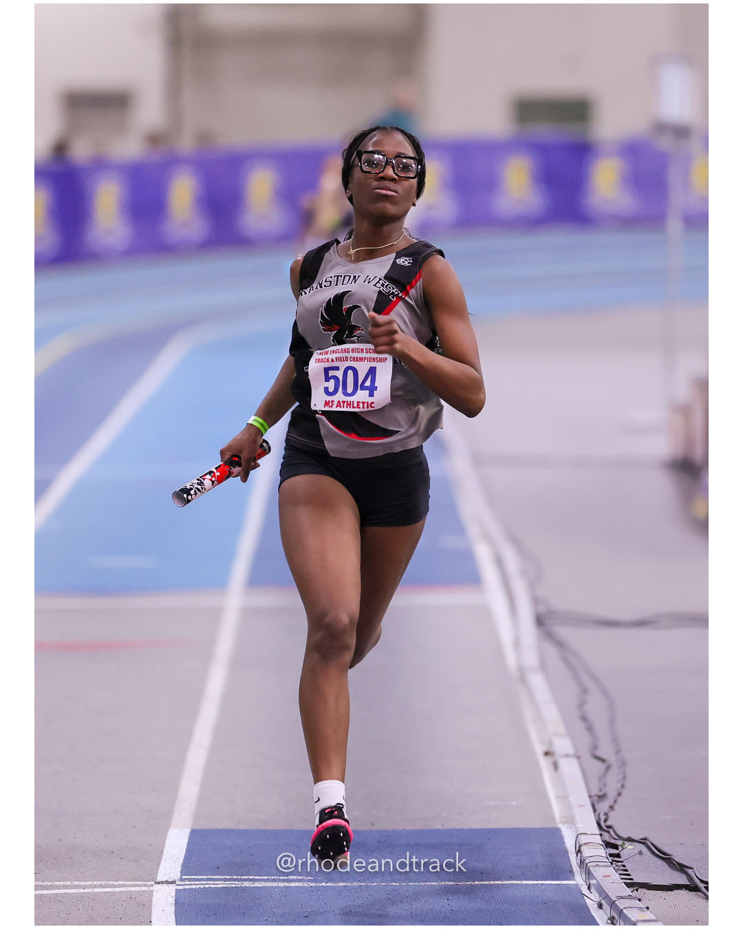 Cranston West -2026 New England Indoor Track and Field Championships - Reggie Lewis Center - Boston, Massachusetts - February 28, 2026 File: ./260228-2026-New-England-Indoor-Track-Championships-Reggie-Lewis-53-296A8278.jpg Cranston West -2026 New England Indoor Track and Field Championships - Reggie Lewis Center - Boston, Massachusetts - February 28, 2026 – 20…