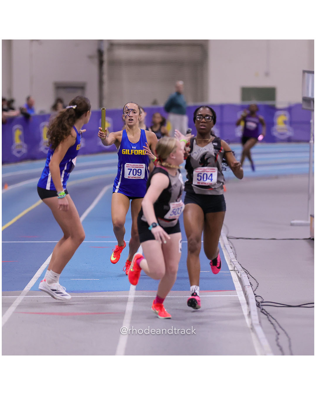 Gilford NH - Cranston West -2026 New England Indoor Track and Field Championships - Reggie Lewis Center - Boston, Massachusetts - February 28, 2026 File: ./260228-2026-New-England-Indoor-Track-Championships-Reggie-Lewis-57-296A8320.jpg Gilford NH - Cranston West -2026 New England Indoor Track and Field Championships - Reggie Lewis Center - Boston, Massachusetts - February…