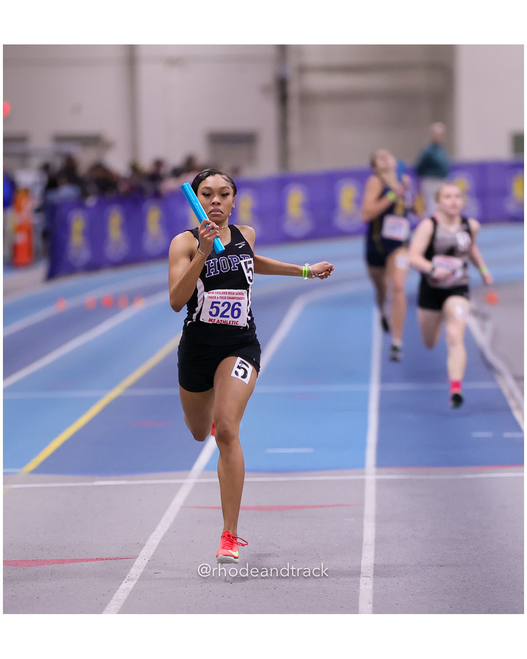 Hope HS - 2026 New England Indoor Track and Field Championships - Reggie Lewis Center - Boston, Massachusetts - February 28, 2026 File: ./260228-2026-New-England-Indoor-Track-Championships-Reggie-Lewis-69-296A8514.jpg Hope HS - 2026 New England Indoor Track and Field Championships - Reggie Lewis Center - Boston, Massachusetts - February 28, 2026 – 2026 Ne…