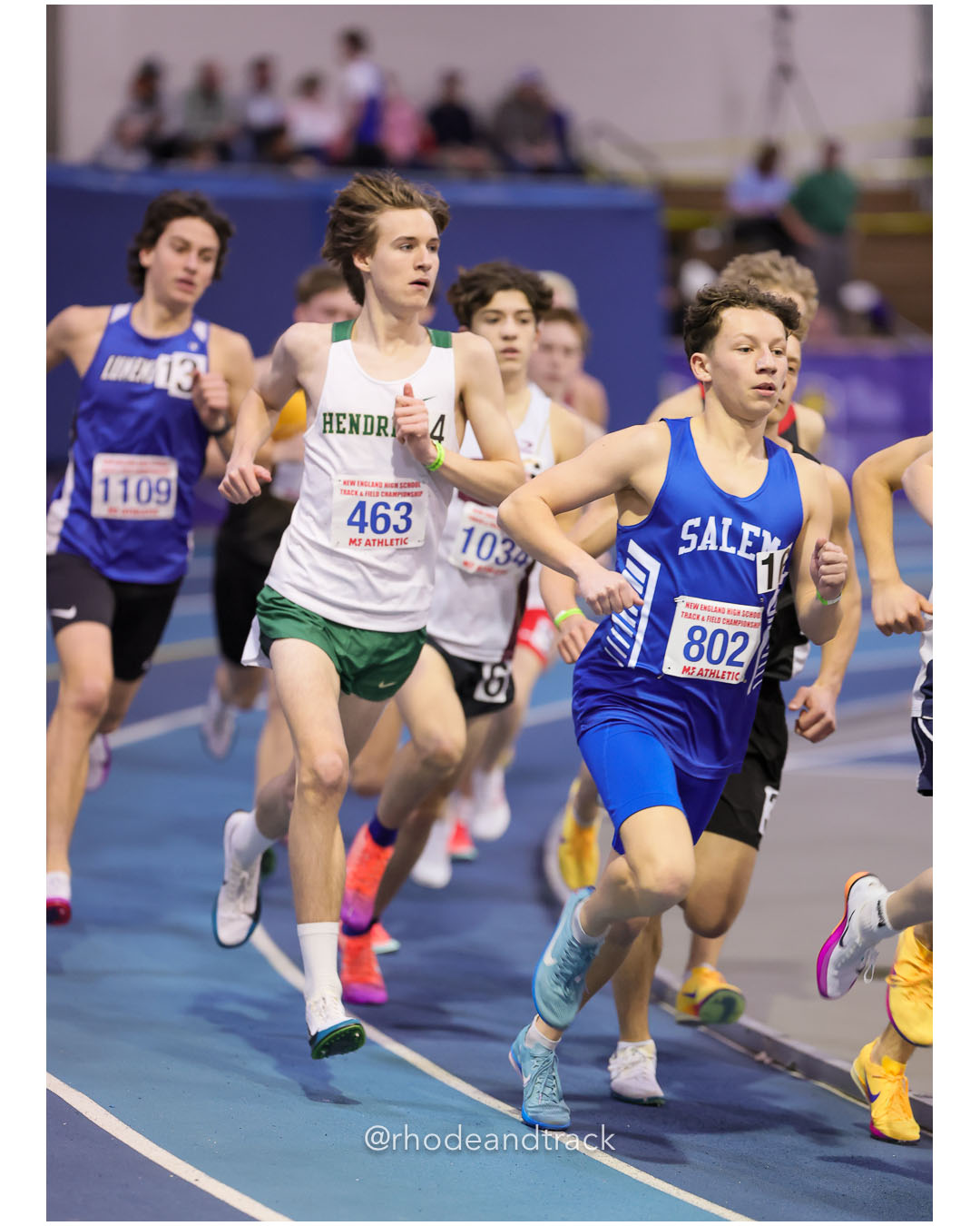 Bishop Hendricken - 2026 New England Indoor Track and Field Championships - Reggie Lewis Center - Boston, Massachusetts - February 28, 2026…