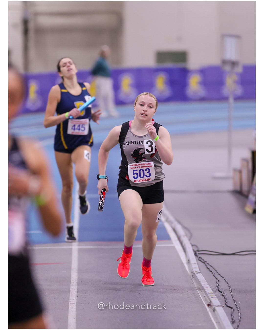 Cranston West -2026 New England Indoor Track and Field Championships - Reggie Lewis Center - Boston, Massachusetts - February 28, 2026 File: ./260228-2026-New-England-Indoor-Track-Championships-Reggie-Lewis-70-296A8552.jpg Cranston West -2026 New England Indoor Track and Field Championships - Reggie Lewis Center - Boston, Massachusetts - February 28, 2026 – 20…