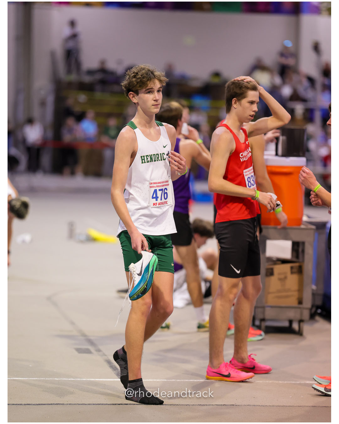 Bishop Hendricken - 2026 New England Indoor Track and Field Championships - Reggie Lewis Center - Boston, Massachusetts - February 28, 2026…