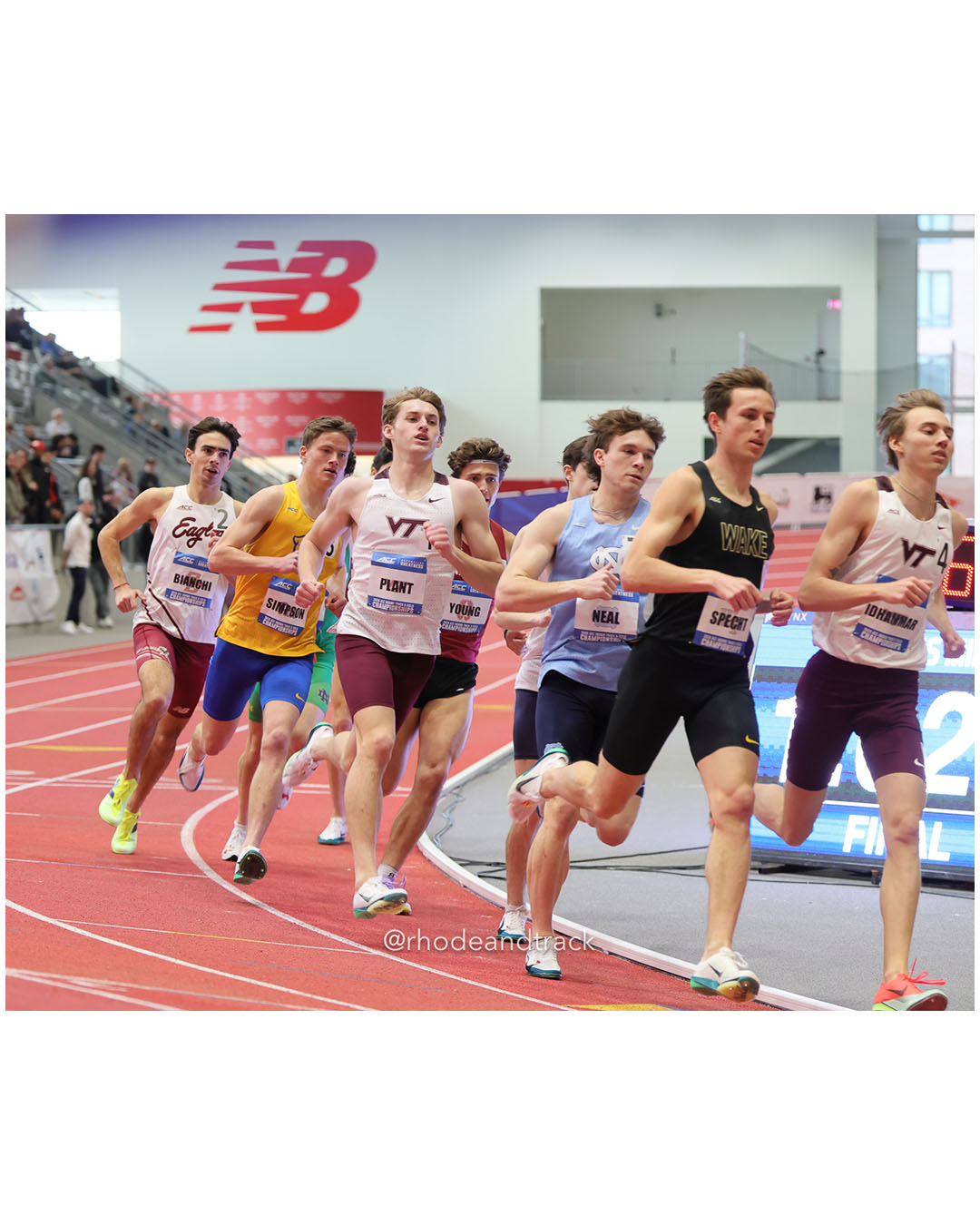2026 ACC Championships - the TRACK at New Balance - Boston, Massachusetts - February 28, 2026 – 2026 ACC Indoor Track & Field Championships…