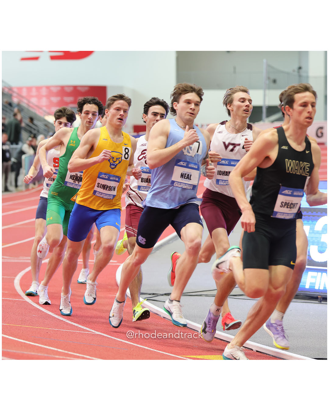 2026 ACC Championships - the TRACK at New Balance - Boston, Massachusetts - February 28, 2026 – 2026 ACC Indoor Track & Field Championships…