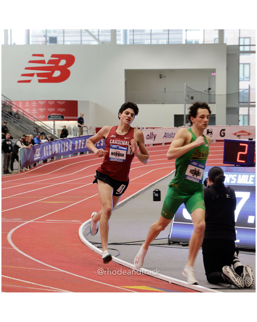 2026 ACC Championships - the TRACK at New Balance - Boston, Massachusetts - February 28, 2026 – 2026 ACC Indoor Track & Field Championships…