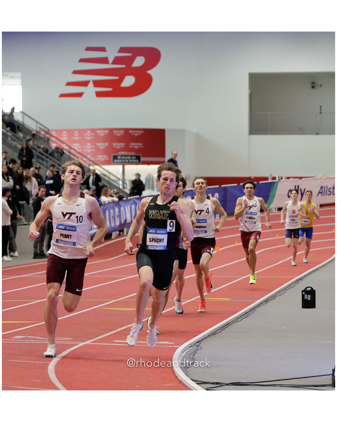 Paul Specht, Wake Forest, SR, #637 - 2026 ACC Championships - the TRACK at New Balance - Boston, Massachusetts - February 28, 2026 – 2026 A…