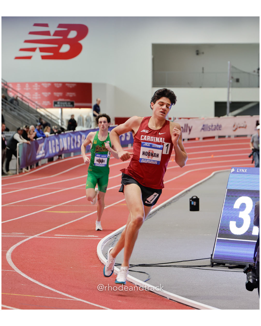 2026 ACC Championships - the TRACK at New Balance - Boston, Massachusetts - February 28, 2026 – 2026 ACC Indoor Track & Field Championships…