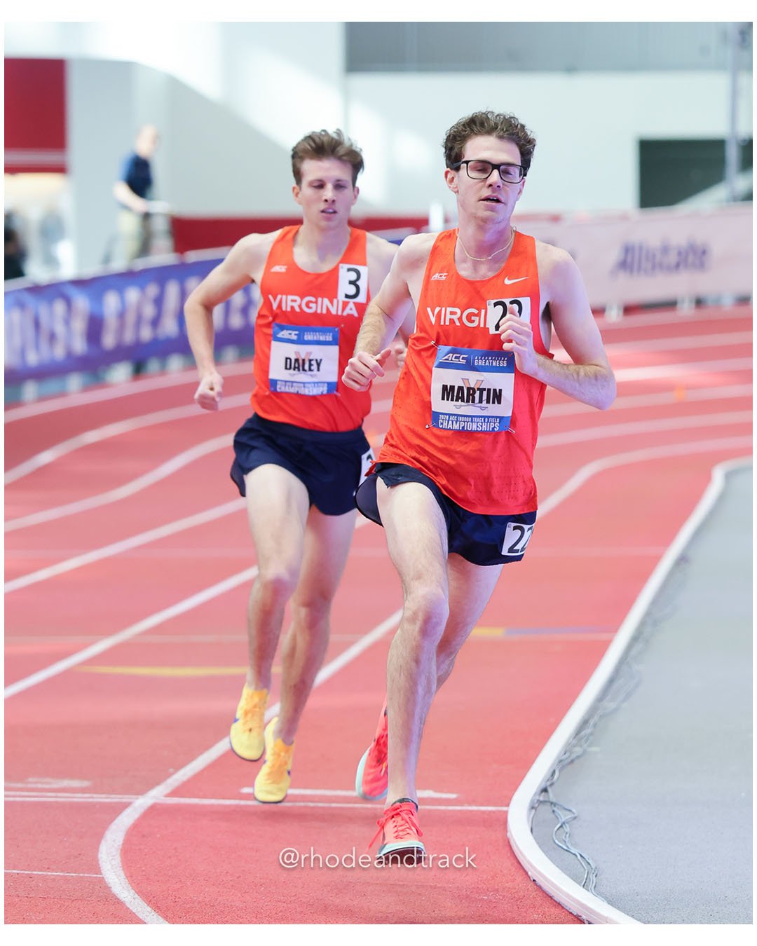 Gary Martin, Virginia, SR, #591; Will Daley, Virginia, SR, #581 - 2026 ACC Championships - the TRACK at New Balance - Boston, Massachusetts - February 28, 2026 File: ./260228-ACC-Championships-2026-Boston-MA-229-296A2551.jpg Gary Martin, Virginia, SR, #591; Will Daley, Virginia, SR, #581 - 2026 ACC Championships - the TRACK at New Balance - Boston, Massachusetts…