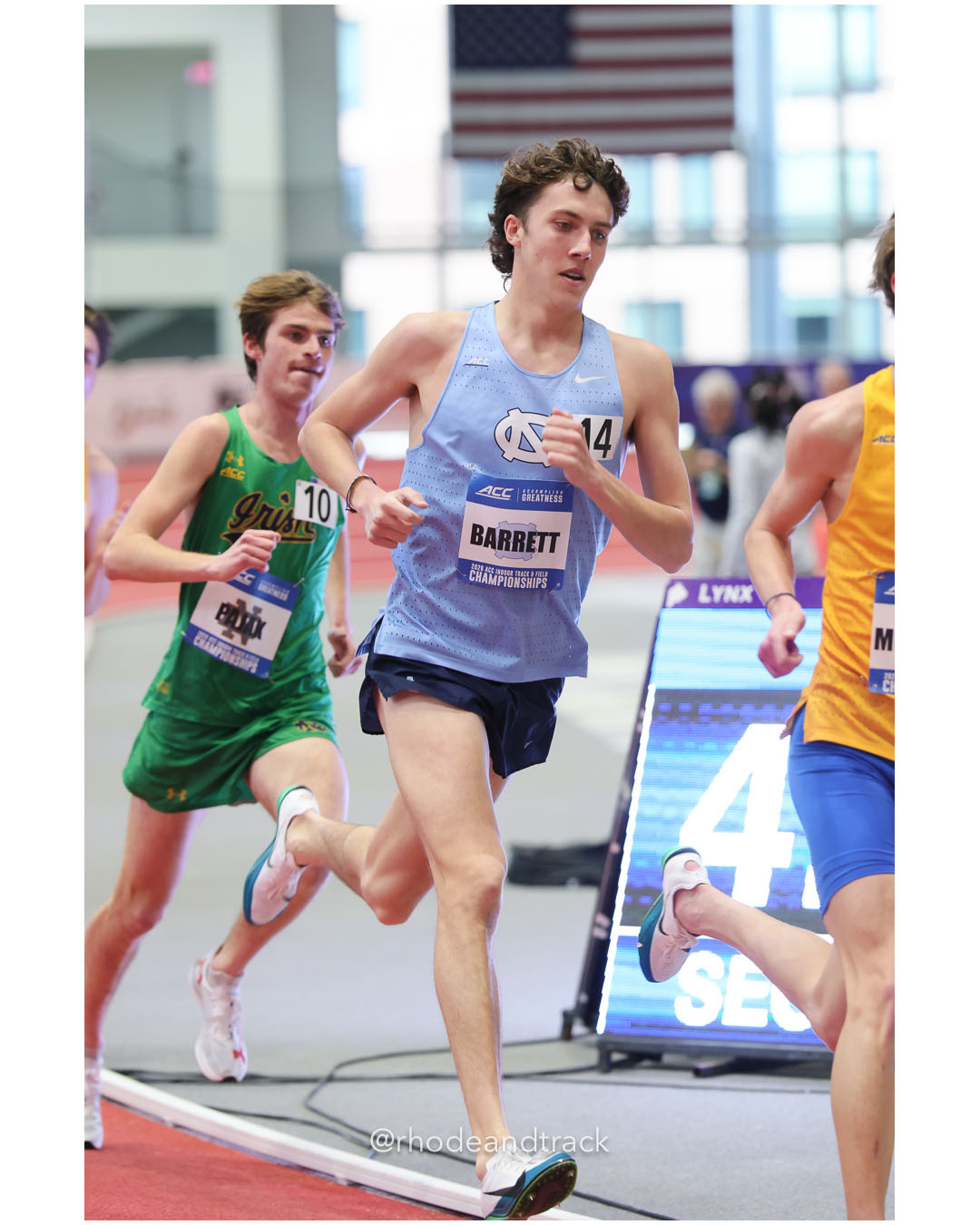 Joe Barrett, North Carolina, FR, #494 - 2026 ACC Championships - the TRACK at New Balance - Boston, Massachusetts - February 28, 2026 File: ./260228-ACC-Championships-2026-Boston-MA-233-296A2732.jpg Joe Barrett, North Carolina, FR, #494 - 2026 ACC Championships - the TRACK at New Balance - Boston, Massachusetts - February 28, 2026 – 202…