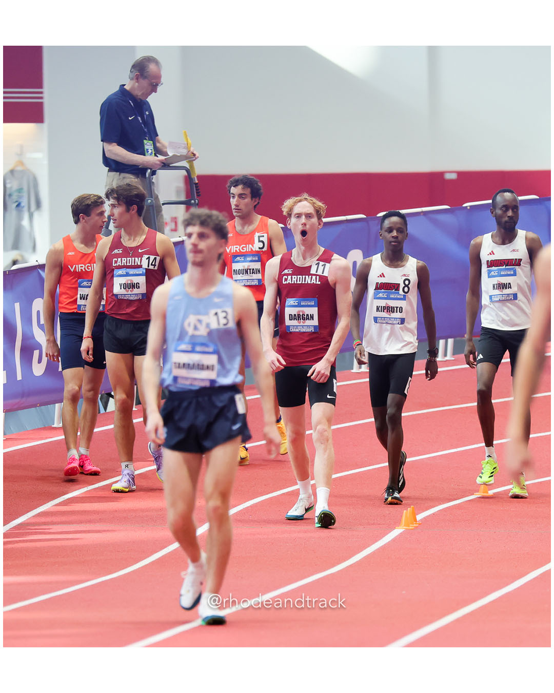 Elsingi Kipruto, Louisville, FR, #451; James Dargan, Stanford, SO, #553 - 2026 ACC Championships - the TRACK at New Balance - Boston, Massachusetts - February 28, 2026 File: ./260228-ACC-Championships-2026-Boston-MA-245-296A2985.jpg Elsingi Kipruto, Louisville, FR, #451; James Dargan, Stanford, SO, #553 - 2026 ACC Championships - the TRACK at New Balance - Boston, Massa…