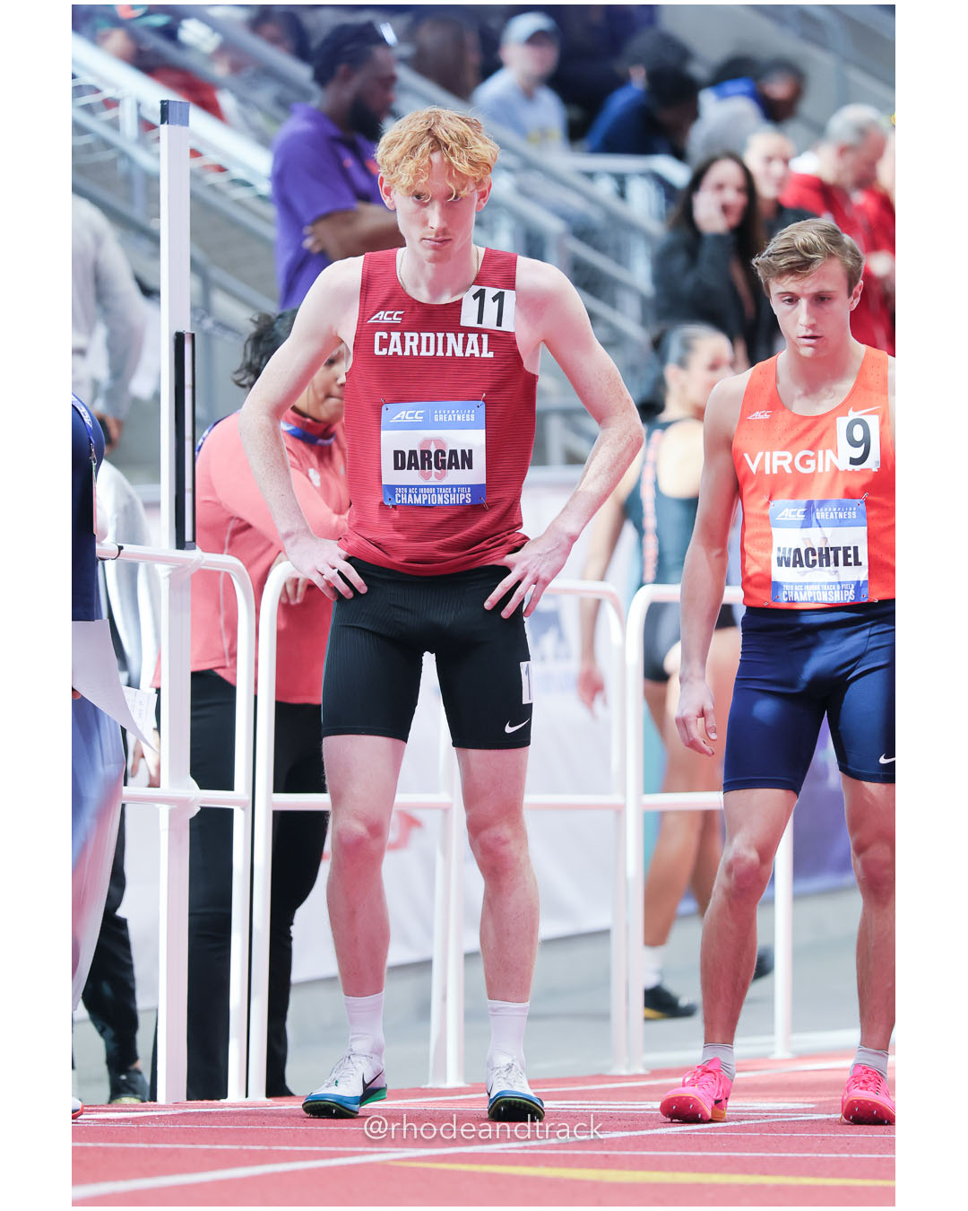 Justin Wachtel, Virginia, SR, #600; James Dargan, Stanford, SO, #553 - 2026 ACC Championships - the TRACK at New Balance - Boston, Massachusetts - February 28, 2026 File: ./260228-ACC-Championships-2026-Boston-MA-250-296A3315.jpg Justin Wachtel, Virginia, SR, #600; James Dargan, Stanford, SO, #553 - 2026 ACC Championships - the TRACK at New Balance - Boston, Massachu…