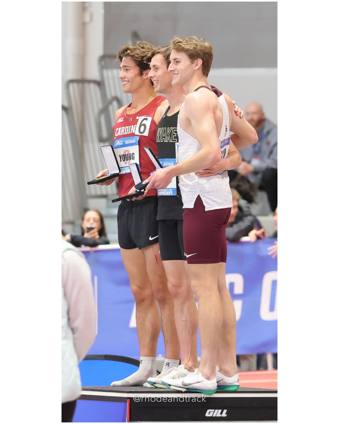 Leo Young, Stanford, JR, #561 - 2026 ACC Championships - the TRACK at New Balance - Boston, Massachusetts - February 28, 2026 – 2026 ACC In…