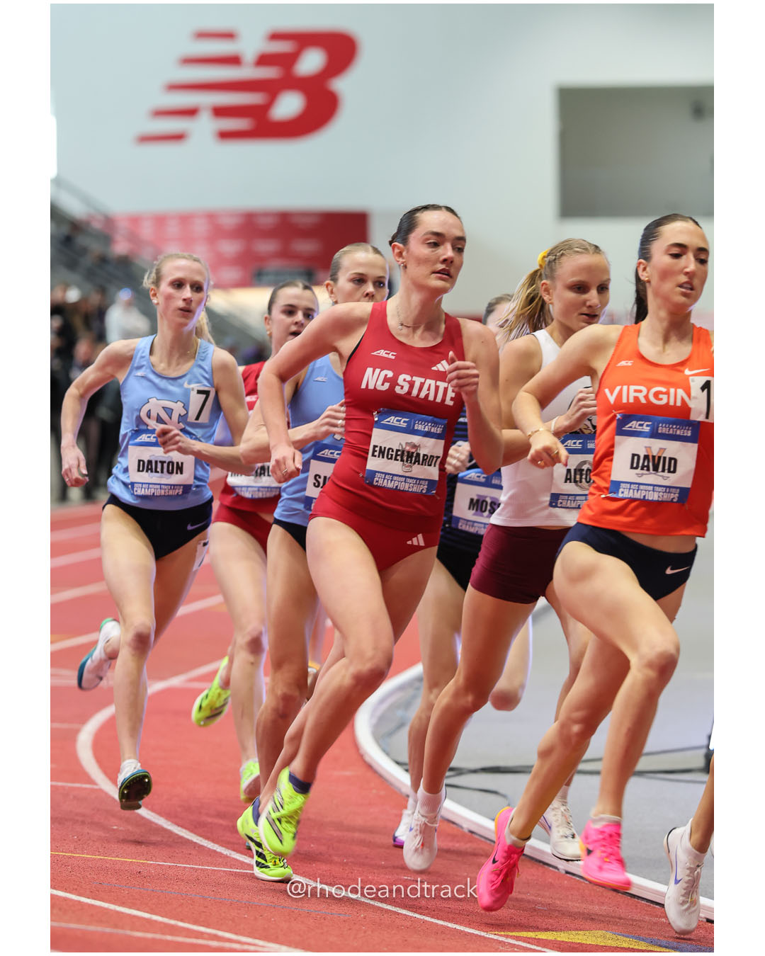 Tatum David, Virginia, JR, #282 - 2026 ACC Championships - the TRACK at New Balance - Boston, Massachusetts - February 28, 2026 – 2026 ACC…