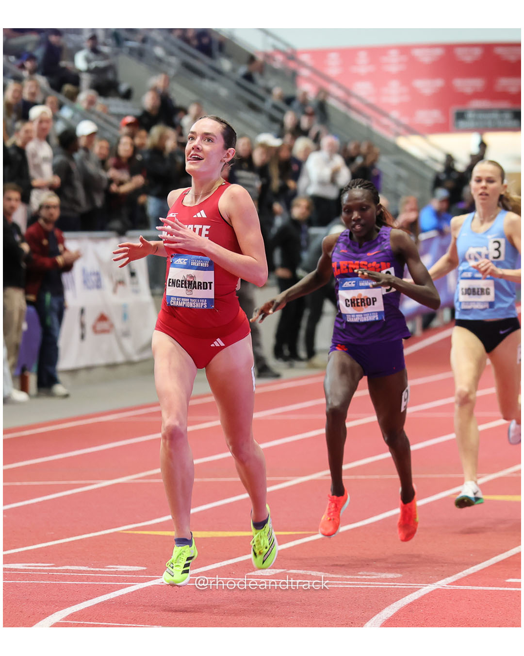 Nancy Cherop, Clemson, FR, #38 - 2026 ACC Championships - the TRACK at New Balance - Boston, Massachusetts - February 28, 2026 – 2026 ACC I…