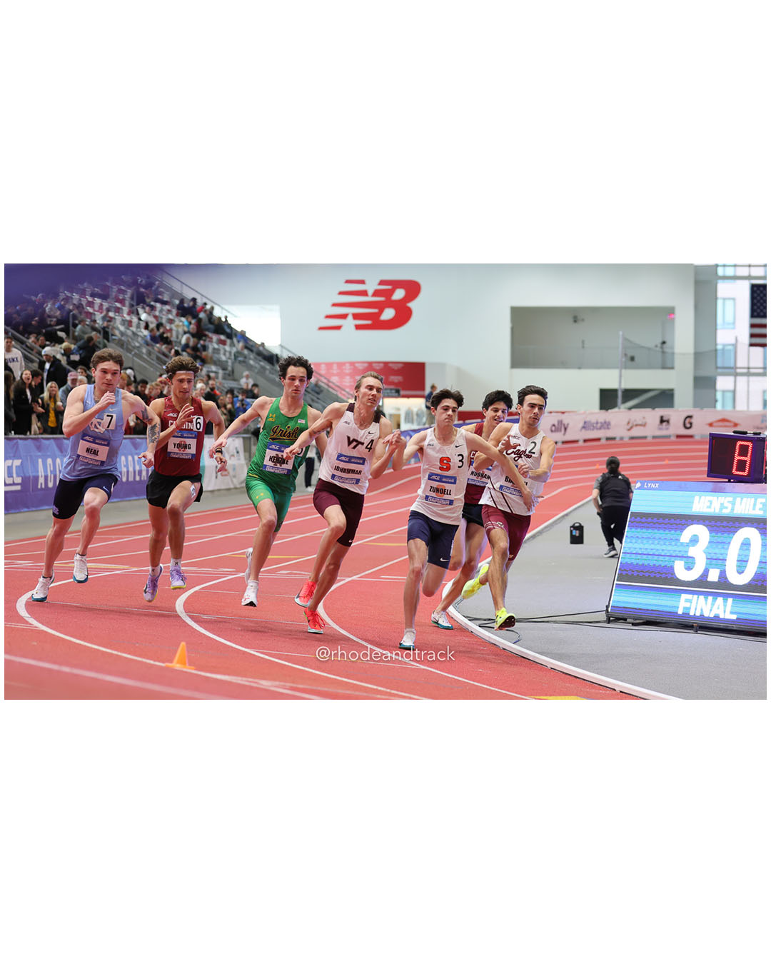 2026 ACC Championships - the TRACK at New Balance - Boston, Massachusetts - February 28, 2026 – 2026 ACC Indoor Track & Field Championships…