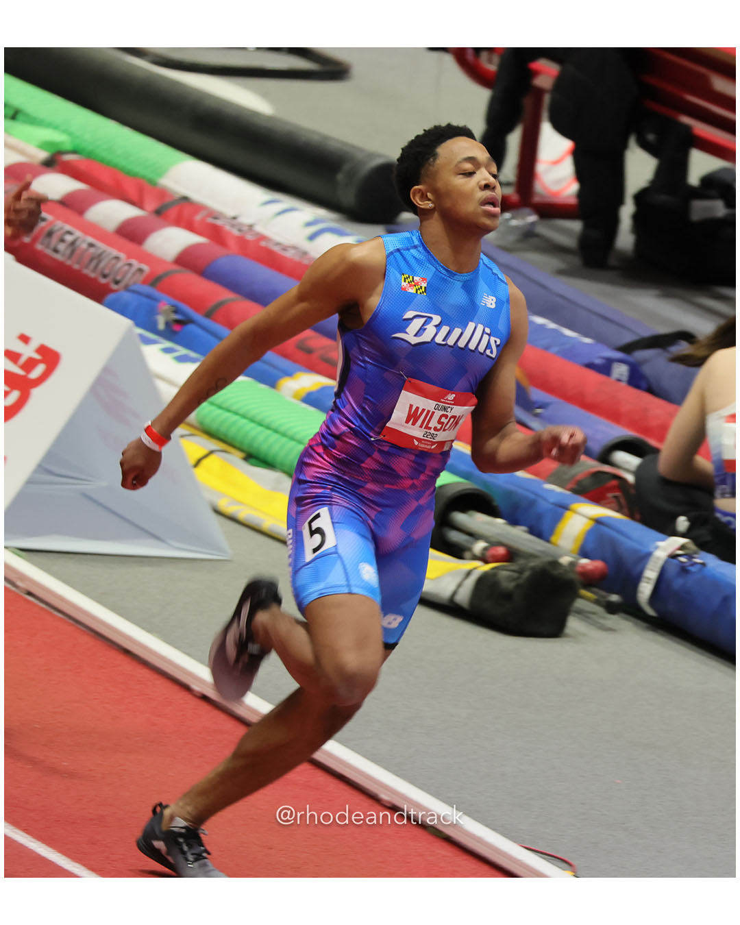 Quincy Wilson - Bullis - Boys 400m - New Balance Indoor Nationals 2026 - the TRACK at New Balance - Boston, Massachusetts - March 14, 2026…