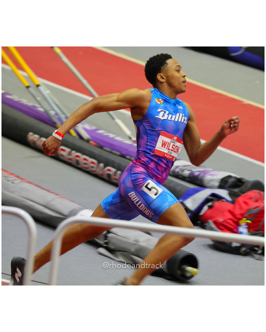 Quincy Wilson - Bullis - Boys 400m - New Balance Indoor Nationals 2026 - the TRACK at New Balance - Boston, Massachusetts - March 14, 2026…