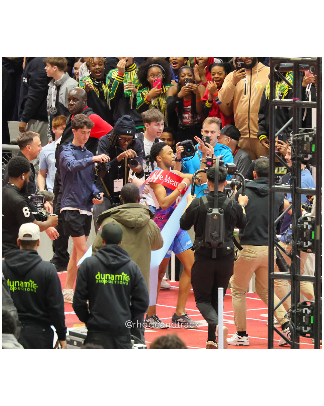 Quincy Wilson - Bullis - Boys 400m - New Balance Indoor Nationals 2026 - the TRACK at New Balance - Boston, Massachusetts - March 14, 2026…