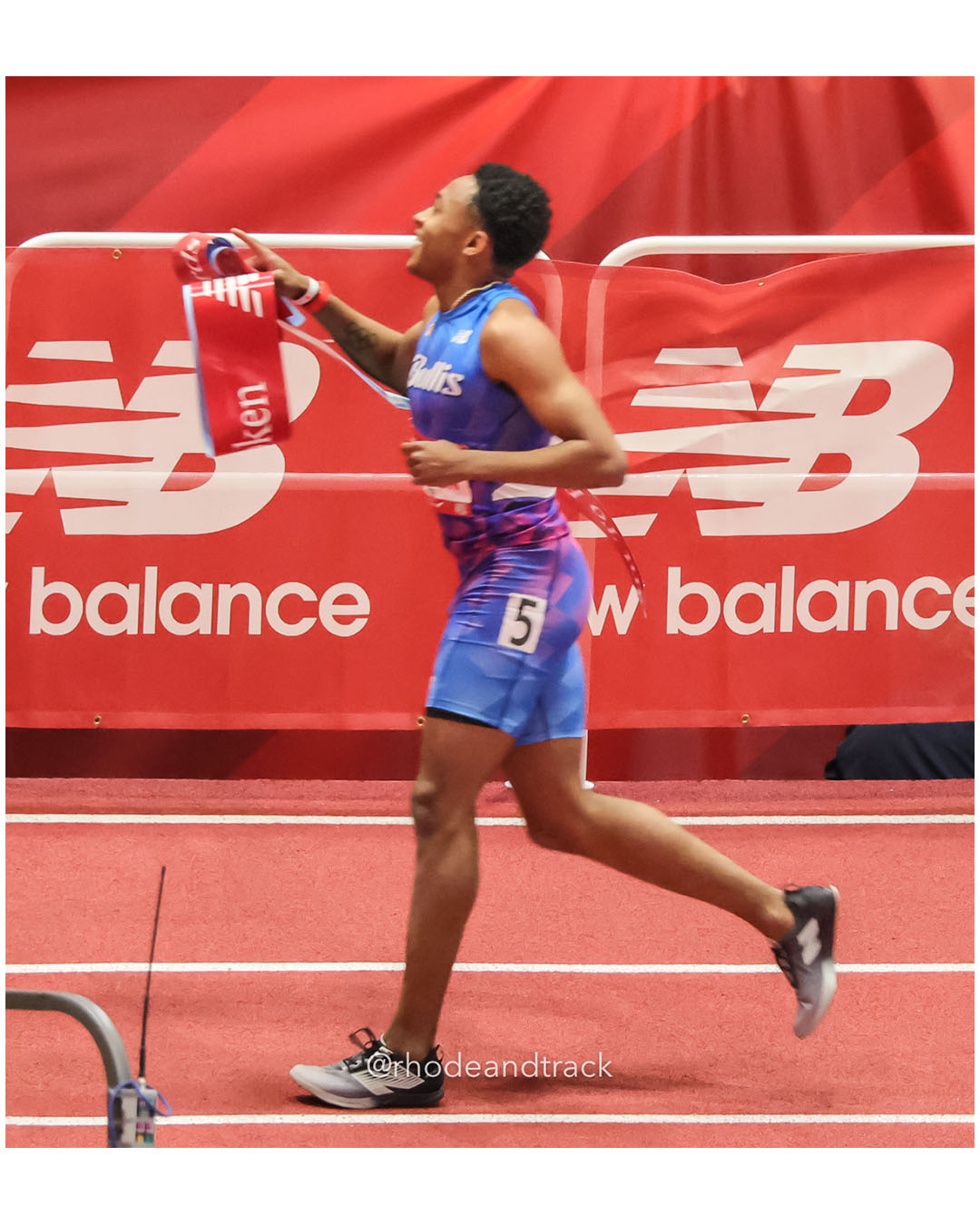 Quincy Wilson - Bullis - Boys 400m - New Balance Indoor Nationals 2026 - the TRACK at New Balance - Boston, Massachusetts - March 14, 2026…