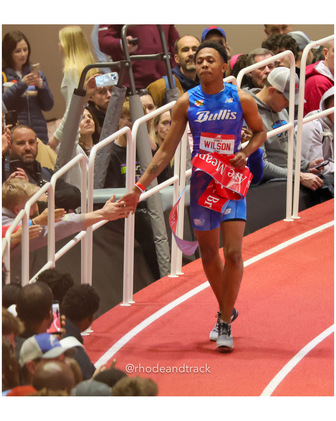 Quincy Wilson - Bullis - Boys 400m - New Balance Indoor Nationals 2026 - the TRACK at New Balance - Boston, Massachusetts - March 14, 2026…