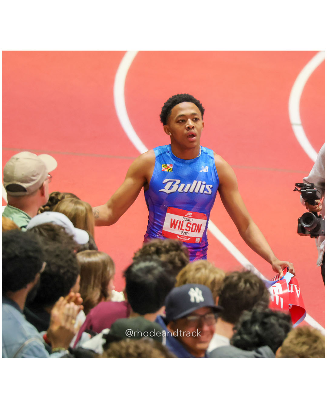 Quincy Wilson - Bullis - Boys 400m - New Balance Indoor Nationals 2026 - the TRACK at New Balance - Boston, Massachusetts - March 14, 2026…