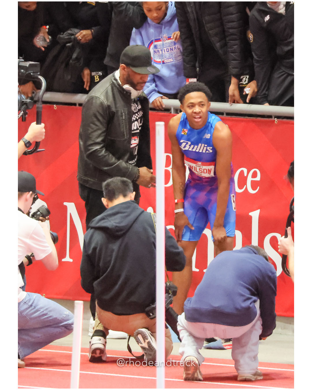 Quincy Wilson - Bullis - Boys 400m - New Balance Indoor Nationals 2026 - the TRACK at New Balance - Boston, Massachusetts - March 14, 2026…
