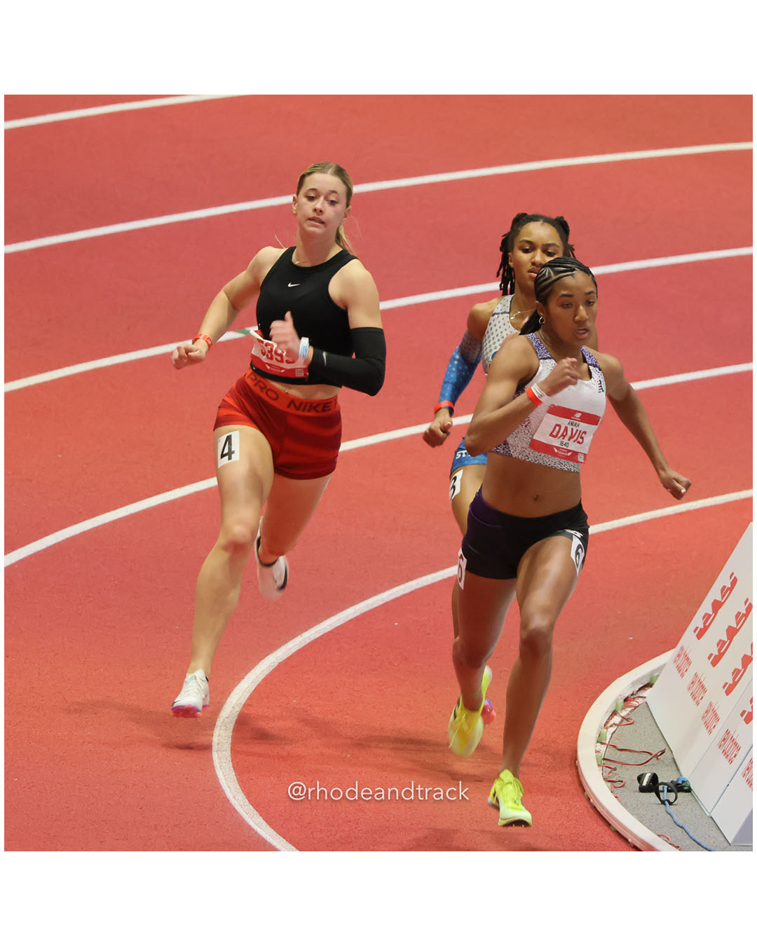 Girls 400m - New Balance Indoor Nationals 2026 - the TRACK at New Balance - Boston, Massachusetts - March 14, 2026 – 2026 New Balance Natio…