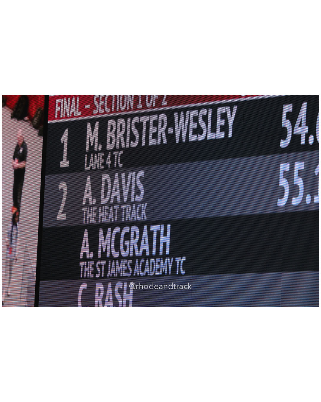 Girls 400m - New Balance Indoor Nationals 2026 - the TRACK at New Balance - Boston, Massachusetts - March 14, 2026 – 2026 New Balance Natio…