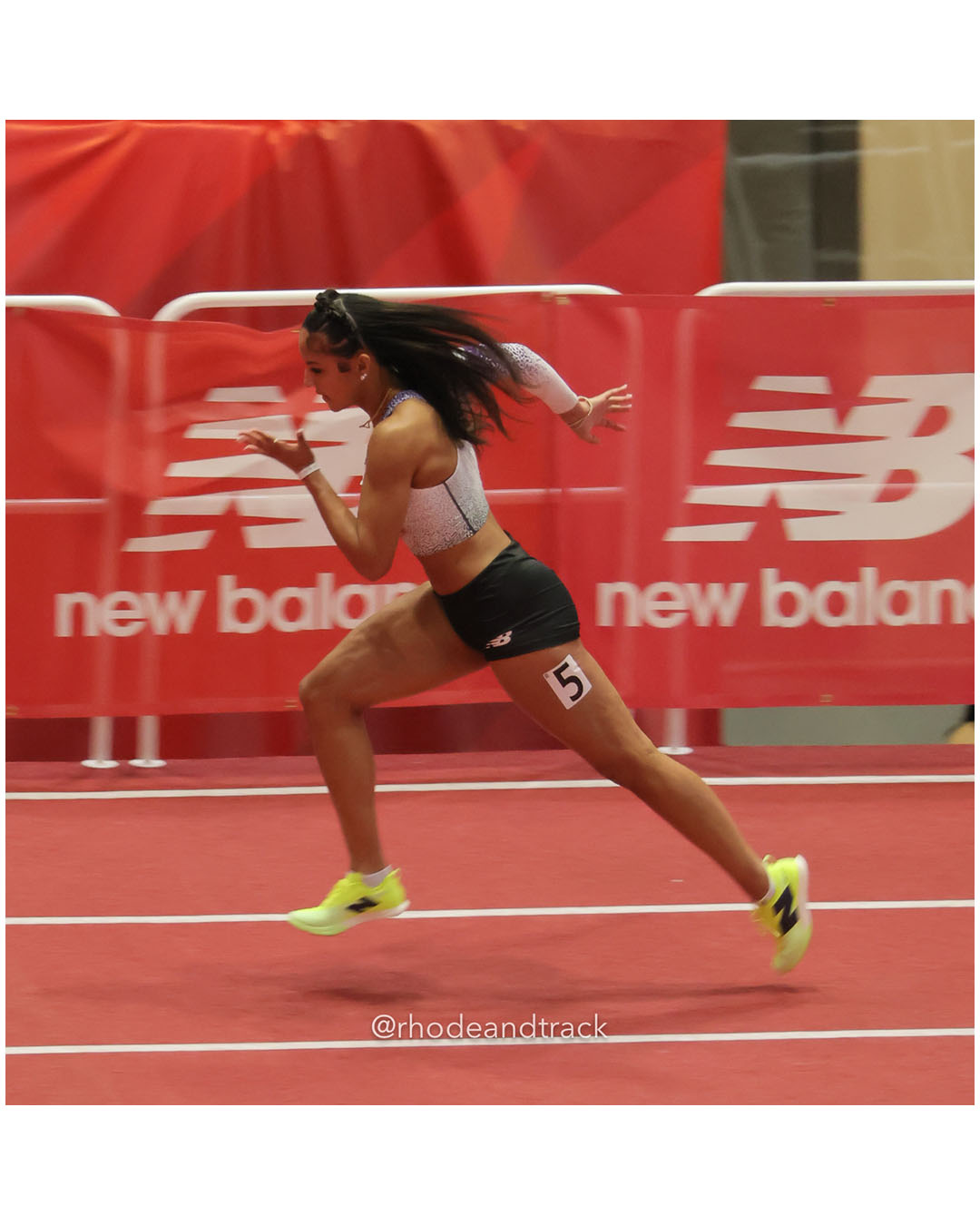 Sophie Rambo - Girls 400m - New Balance Indoor Nationals 2026 - the TRACK at New Balance - Boston, Massachusetts - March 14, 2026 – 2026 Ne…