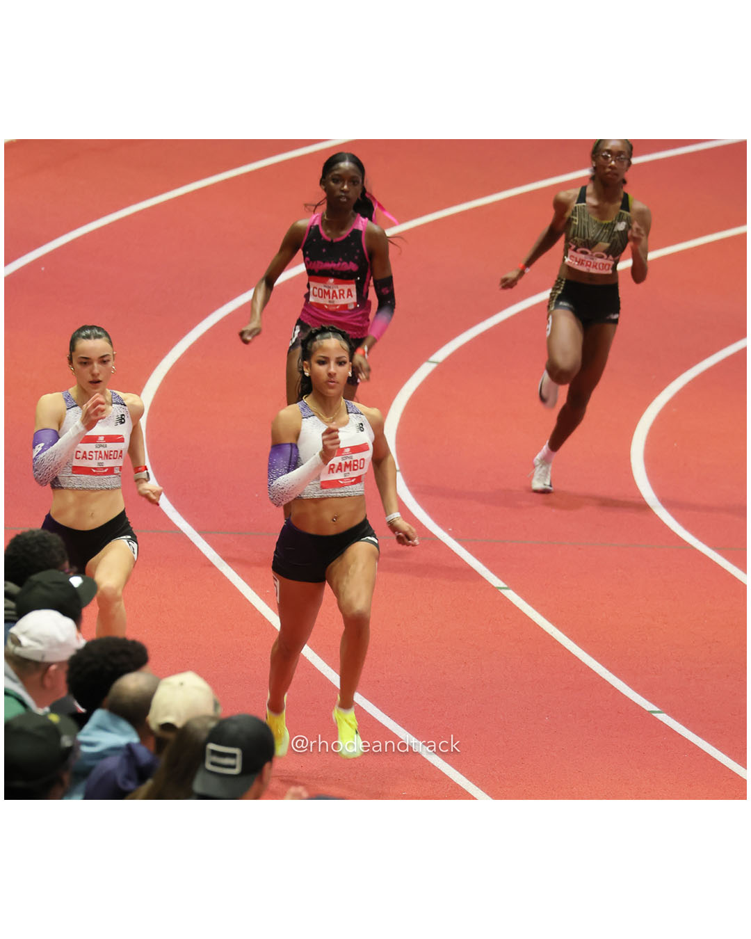 Sophie Rambo - Sophia Castaneda - Princess Comara - Girls 400m - New Balance Indoor Nationals 2026 - the TRACK at New Balance - Boston, Massachusetts - March 14, 2026 File: ./dir-400m-Championships/260314-2026-New-Balance-Indoor-Nationals-Boston-MA-Saturday-51-296A8518.jpg Sophie Rambo - Sophia Castaneda - Princess Comara - Girls 400m - New Balance Indoor Nationals 2026 - the TRACK at New Balance - Boston, Mas…