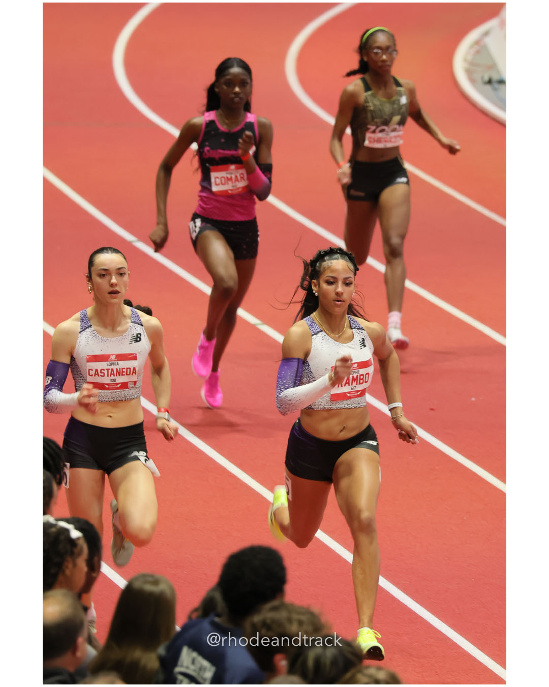 Sophie Rambo - Sophia Castaneda - Princess Comara - Girls 400m - New Balance Indoor Nationals 2026 - the TRACK at New Balance - Boston, Massachusetts - March 14, 2026 File: ./dir-400m-Championships/260314-2026-New-Balance-Indoor-Nationals-Boston-MA-Saturday-52-296A8550.jpg Sophie Rambo - Sophia Castaneda - Princess Comara - Girls 400m - New Balance Indoor Nationals 2026 - the TRACK at New Balance - Boston, Mas…