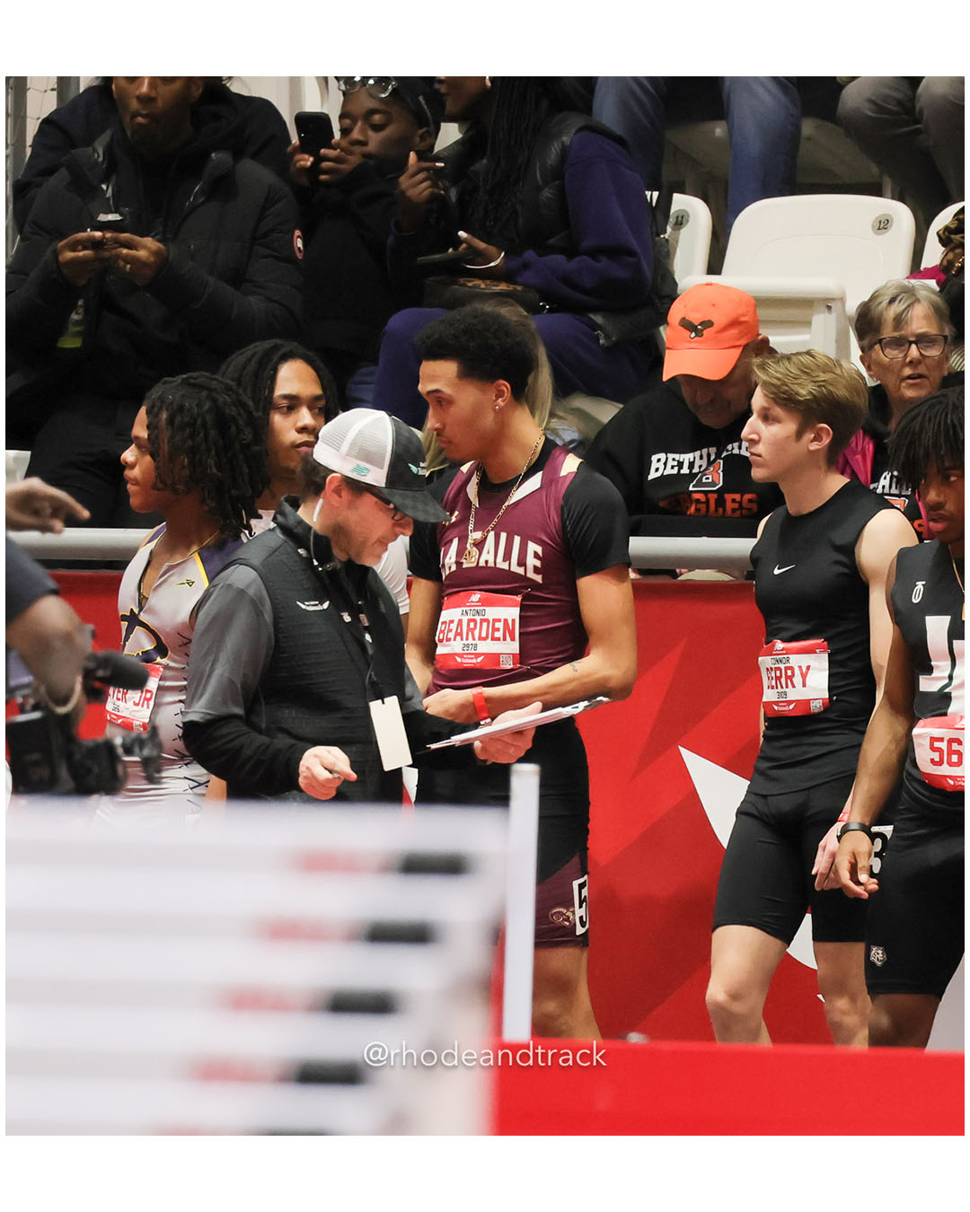 La Salle Academy - Boys 4x200m Relay - New Balance Indoor Nationals 2026 - the TRACK at New Balance - Boston, Massachusetts - March 14, 2026 File: ./dir-Boys-4x200m-Relay/260314-2026-New-Balance-Indoor-Nationals-Boston-MA-Saturday-631-296A5266.jpg La Salle Academy - Boys 4x200m Relay - New Balance Indoor Nationals 2026 - the TRACK at New Balance - Boston, Massachusetts - March 14, 202…