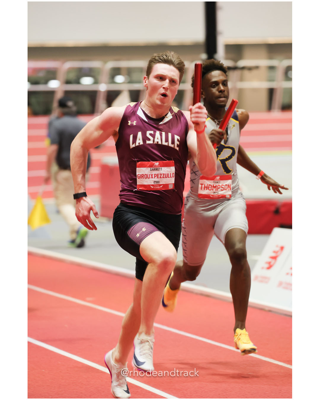 Garrett Giroux-Pezzullo, La Salle Academy - Boys 4x200m Relay - New Balance Indoor Nationals 2026 - the TRACK at New Balance - Boston, Massachusetts - March 14, 2026 File: ./dir-Boys-4x200m-Relay/260314-2026-New-Balance-Indoor-Nationals-Boston-MA-Saturday-637-296A5547.jpg Garrett Giroux-Pezzullo, La Salle Academy - Boys 4x200m Relay - New Balance Indoor Nationals 2026 - the TRACK at New Balance - Boston, Mass…