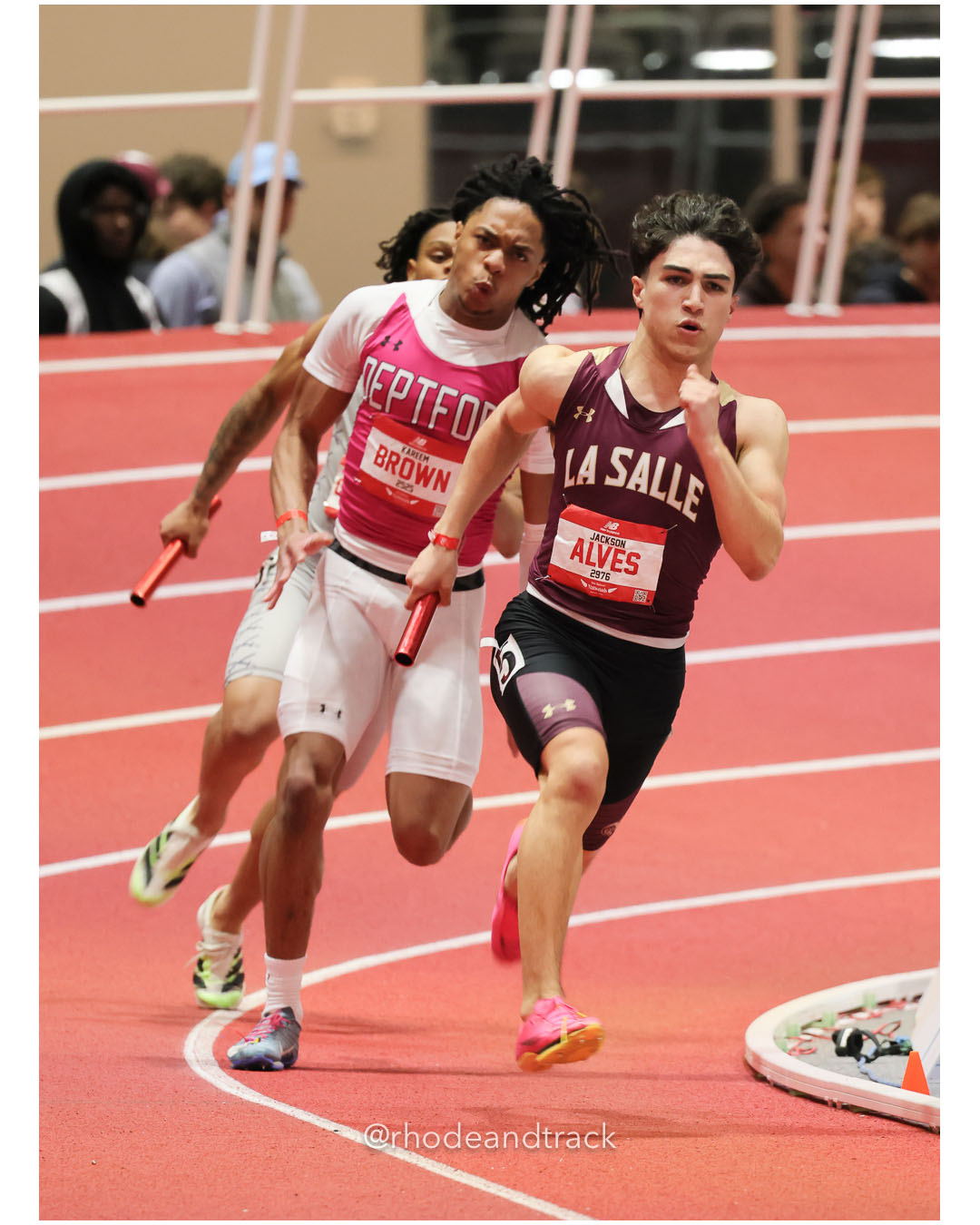 Jackson Alves - La Salle Academy - Boys 4x200m Relay - New Balance Indoor Nationals 2026 - the TRACK at New Balance - Boston, Massachusetts - March 14, 2026 File: ./dir-Boys-4x200m-Relay/260314-2026-New-Balance-Indoor-Nationals-Boston-MA-Saturday-638-296A5598.jpg Jackson Alves - La Salle Academy - Boys 4x200m Relay - New Balance Indoor Nationals 2026 - the TRACK at New Balance - Boston, Massachusetts…