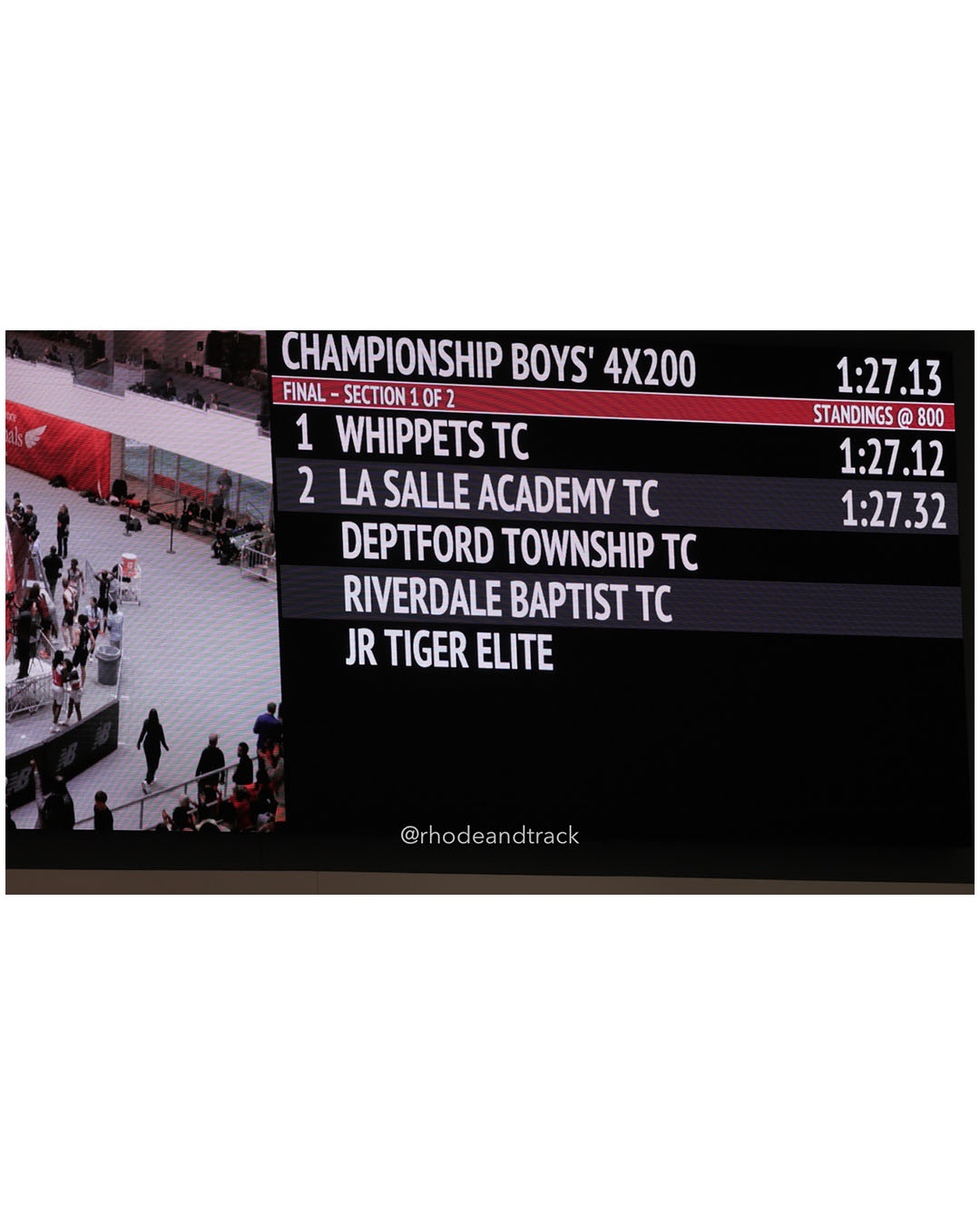 La Salle Academy - Boys 4x200m Relay - New Balance Indoor Nationals 2026 - the TRACK at New Balance - Boston, Massachusetts - March 14, 2026 File: ./dir-Boys-4x200m-Relay/260314-2026-New-Balance-Indoor-Nationals-Boston-MA-Saturday-650-296A6020.jpg La Salle Academy - Boys 4x200m Relay - New Balance Indoor Nationals 2026 - the TRACK at New Balance - Boston, Massachusetts - March 14, 202…